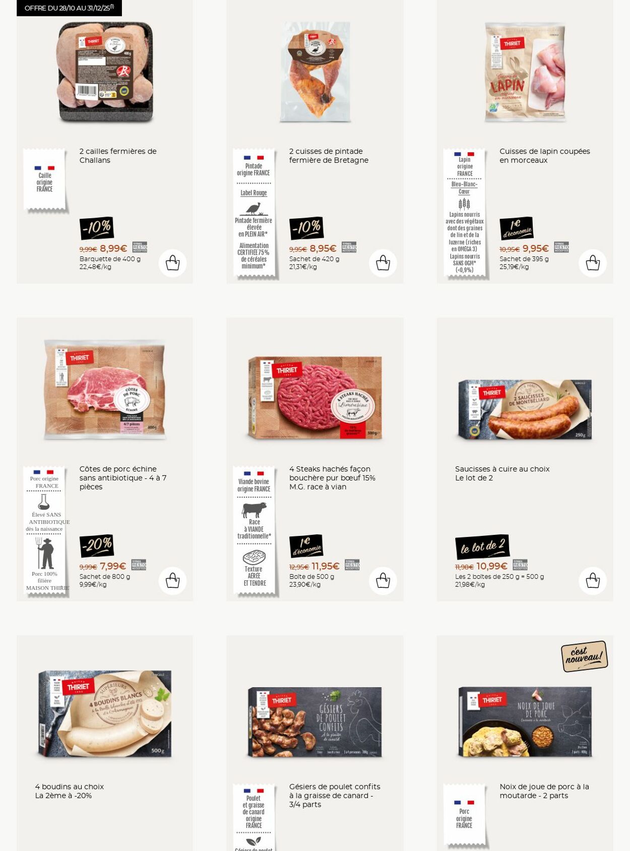 Catalogue Thiriet 24.11.2025 - 30.11.2025
