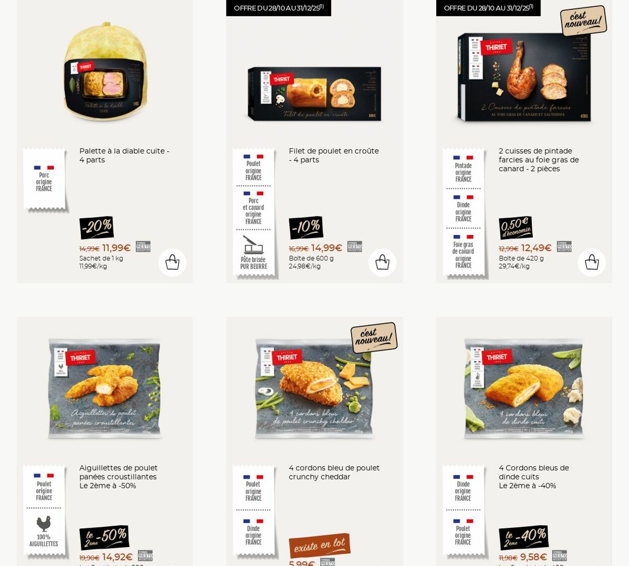 Catalogue Thiriet 24.11.2025 - 30.11.2025