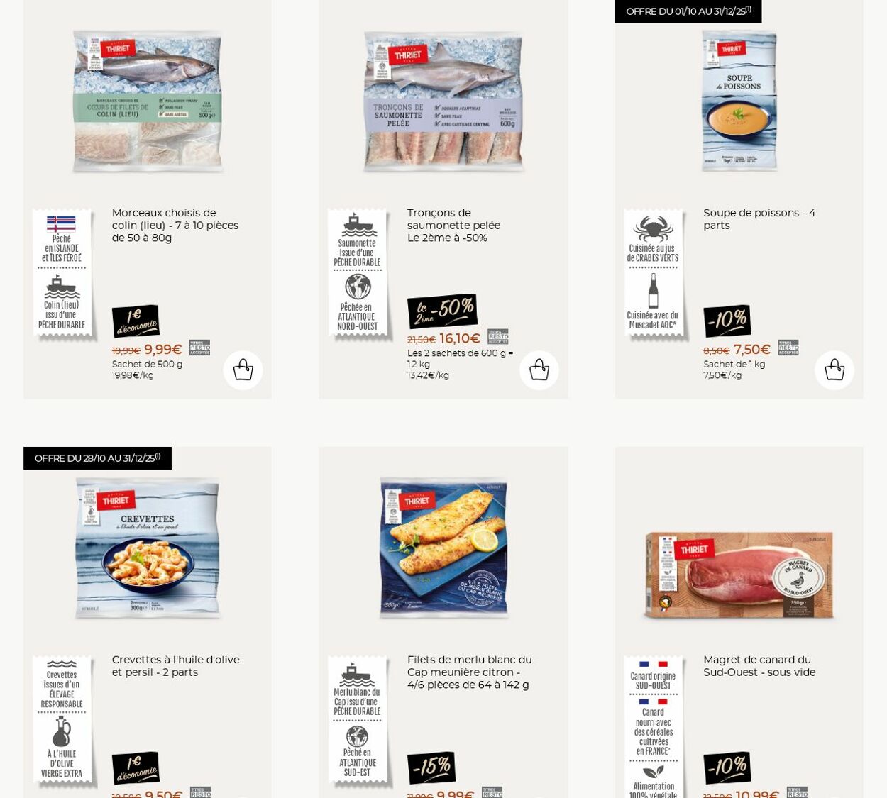 Catalogue Thiriet 24.11.2025 - 30.11.2025