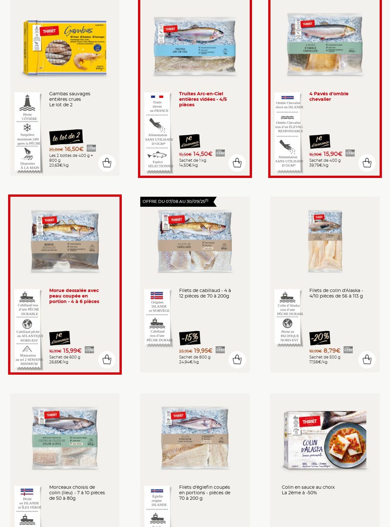 Catalogue Thiriet 01.09.2025 - 07.09.2025