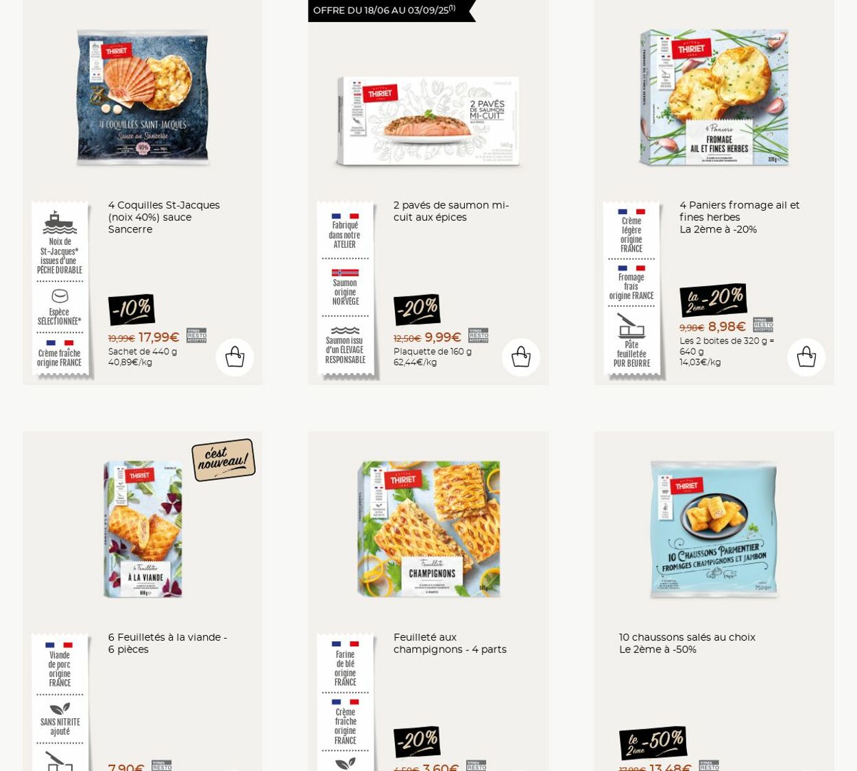 Catalogue Thiriet 01.09.2025 - 07.09.2025