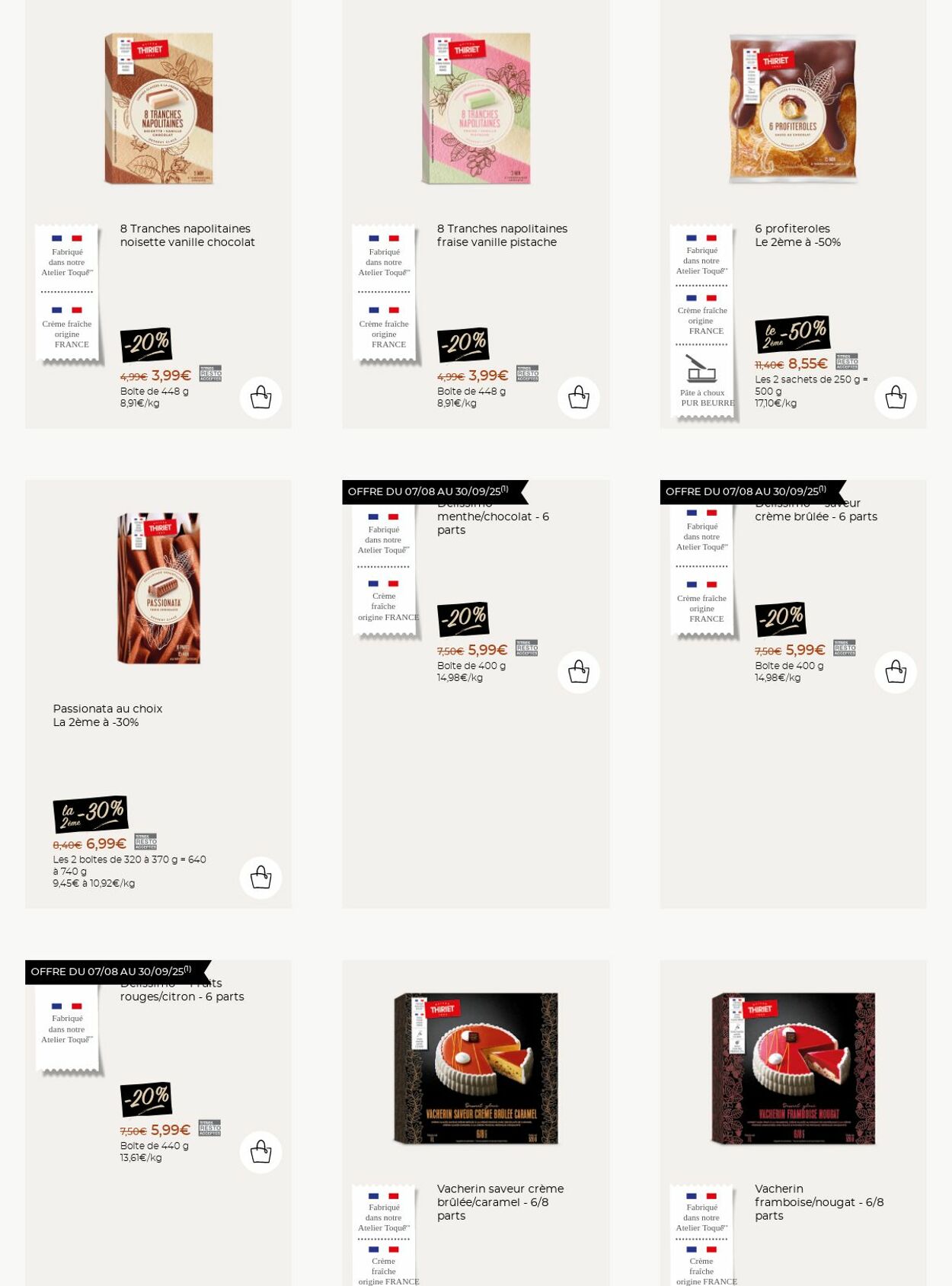 Catalogue Thiriet 01.09.2025 - 07.09.2025