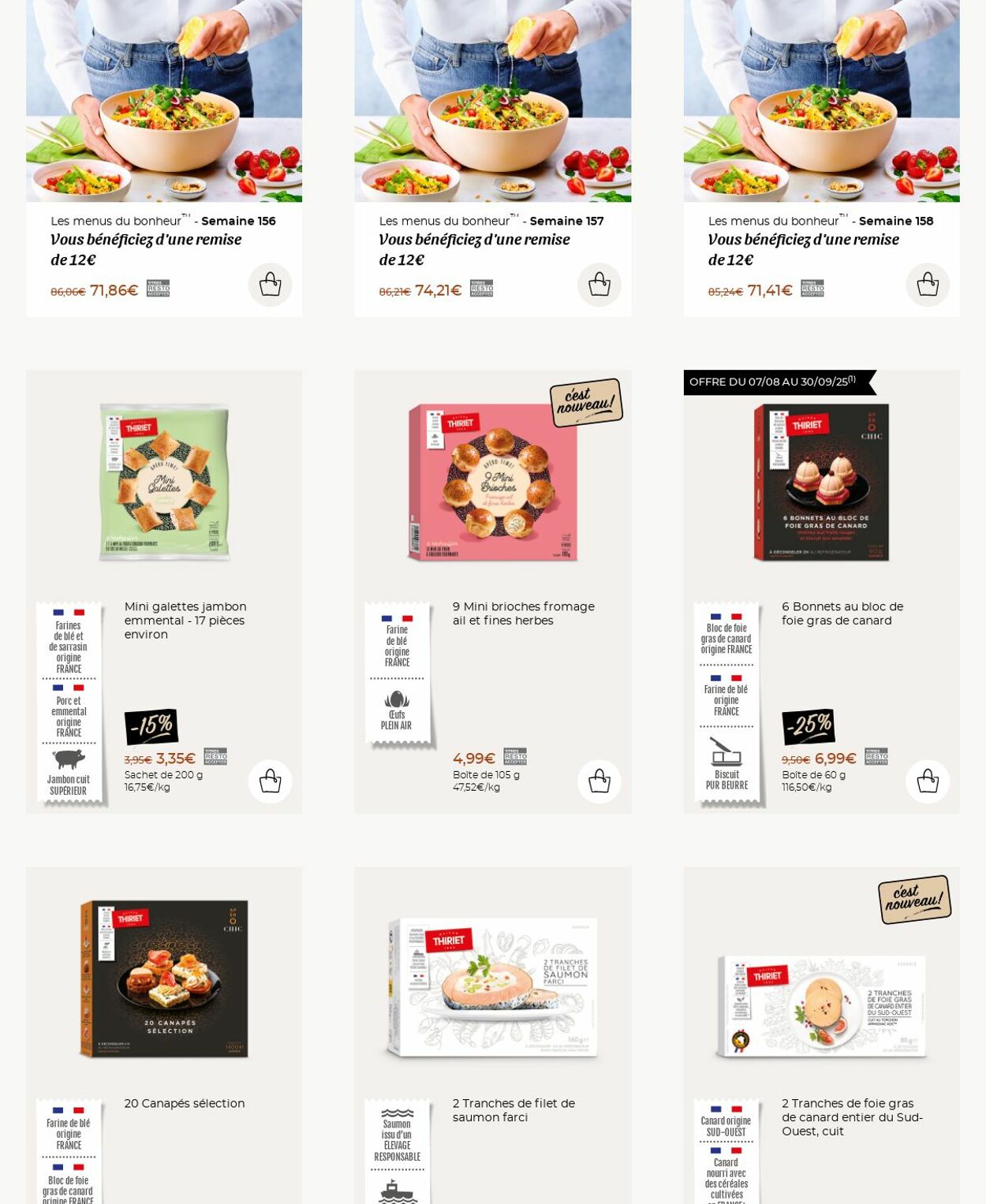 Catalogue Thiriet 01.09.2025 - 07.09.2025