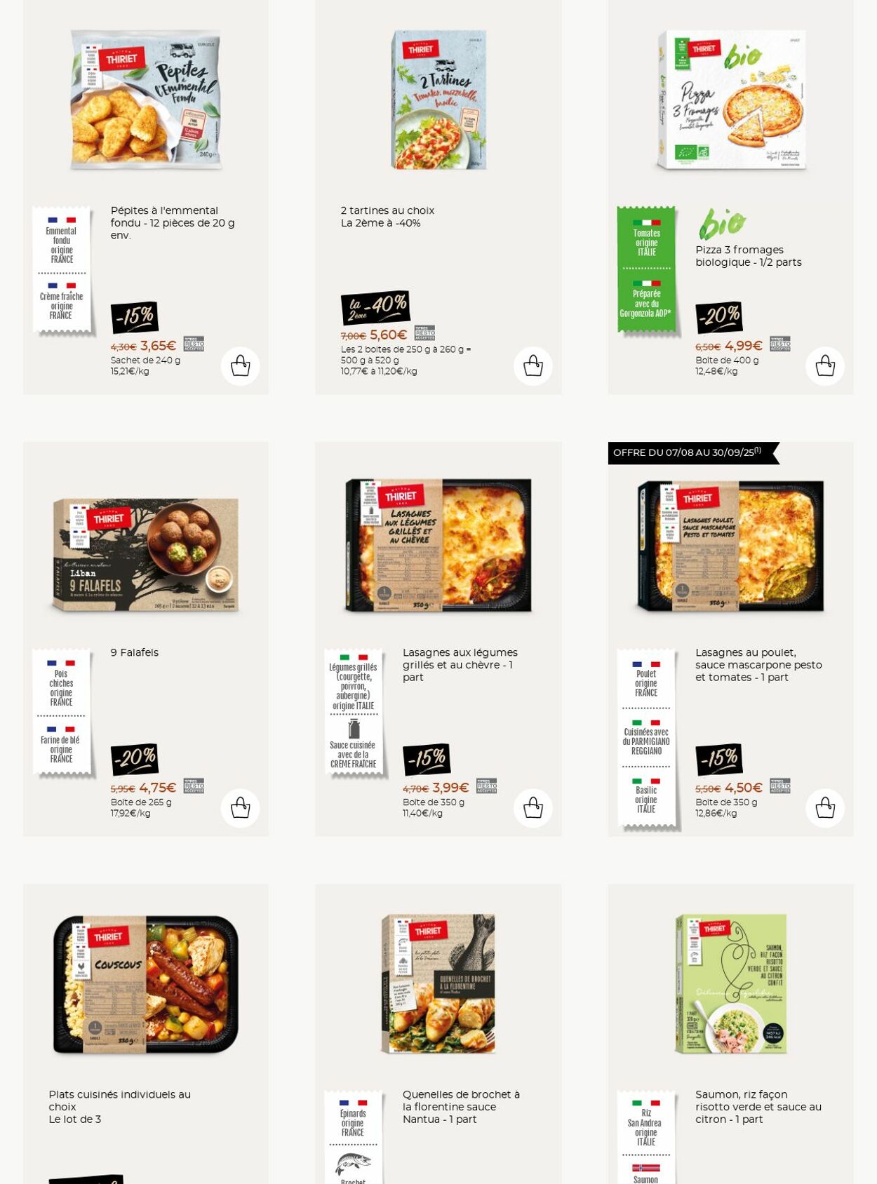 Catalogue Thiriet 01.09.2025 - 07.09.2025