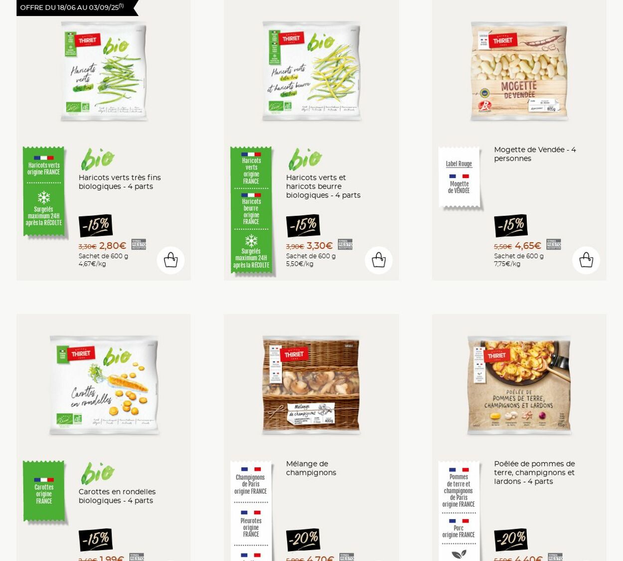 Catalogue Thiriet 30.06.2025 - 06.07.2025