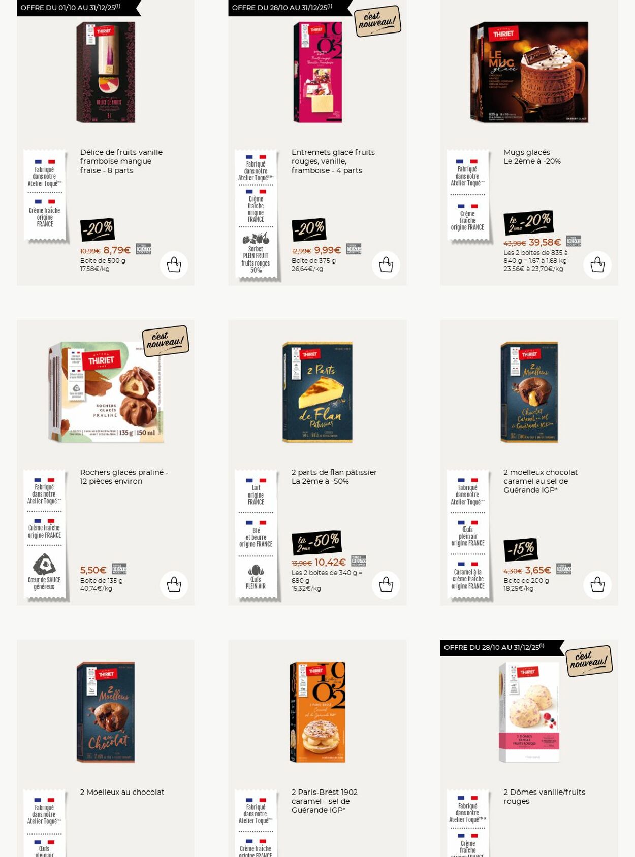 Catalogue Thiriet 03.11.2025 - 09.11.2025