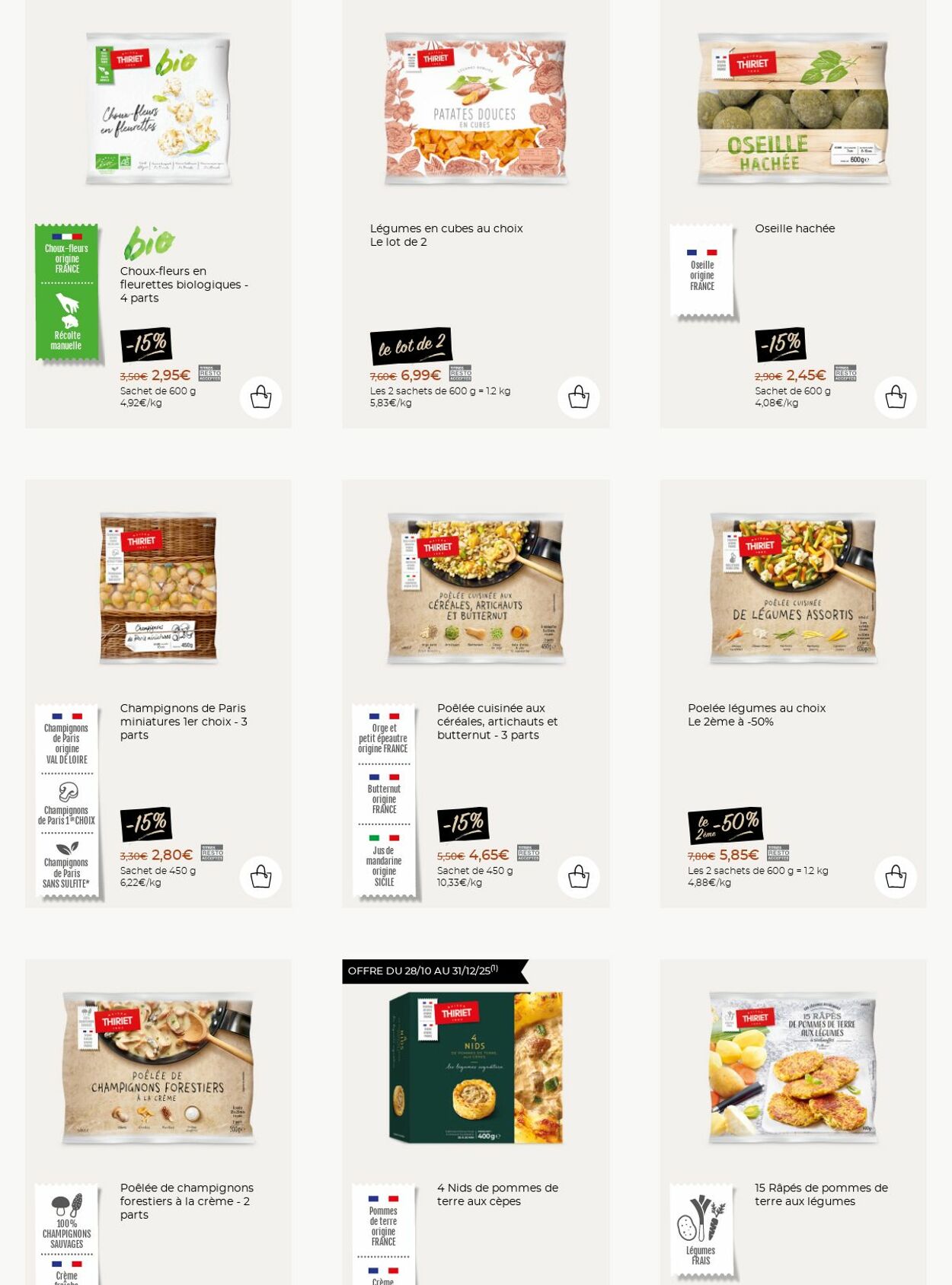 Catalogue Thiriet 03.11.2025 - 09.11.2025