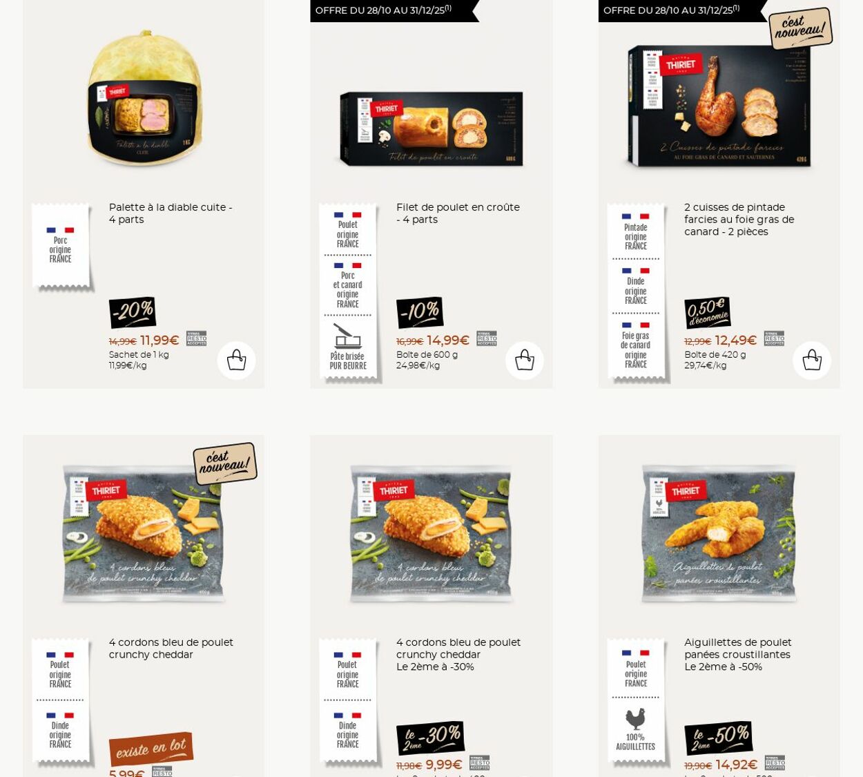 Catalogue Thiriet 03.11.2025 - 09.11.2025