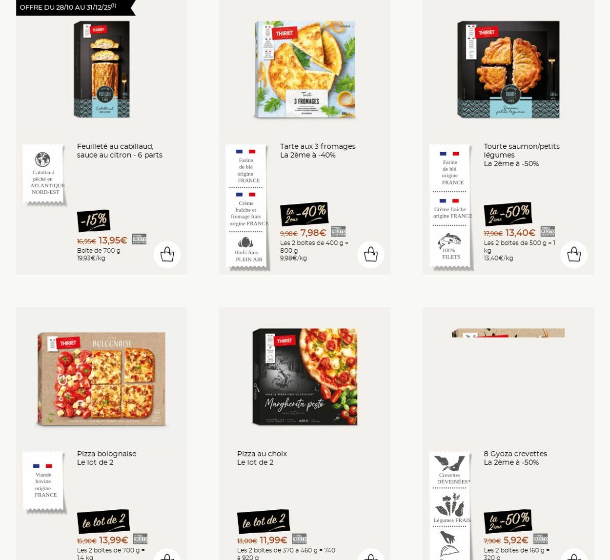 Catalogue Thiriet 03.11.2025 - 09.11.2025