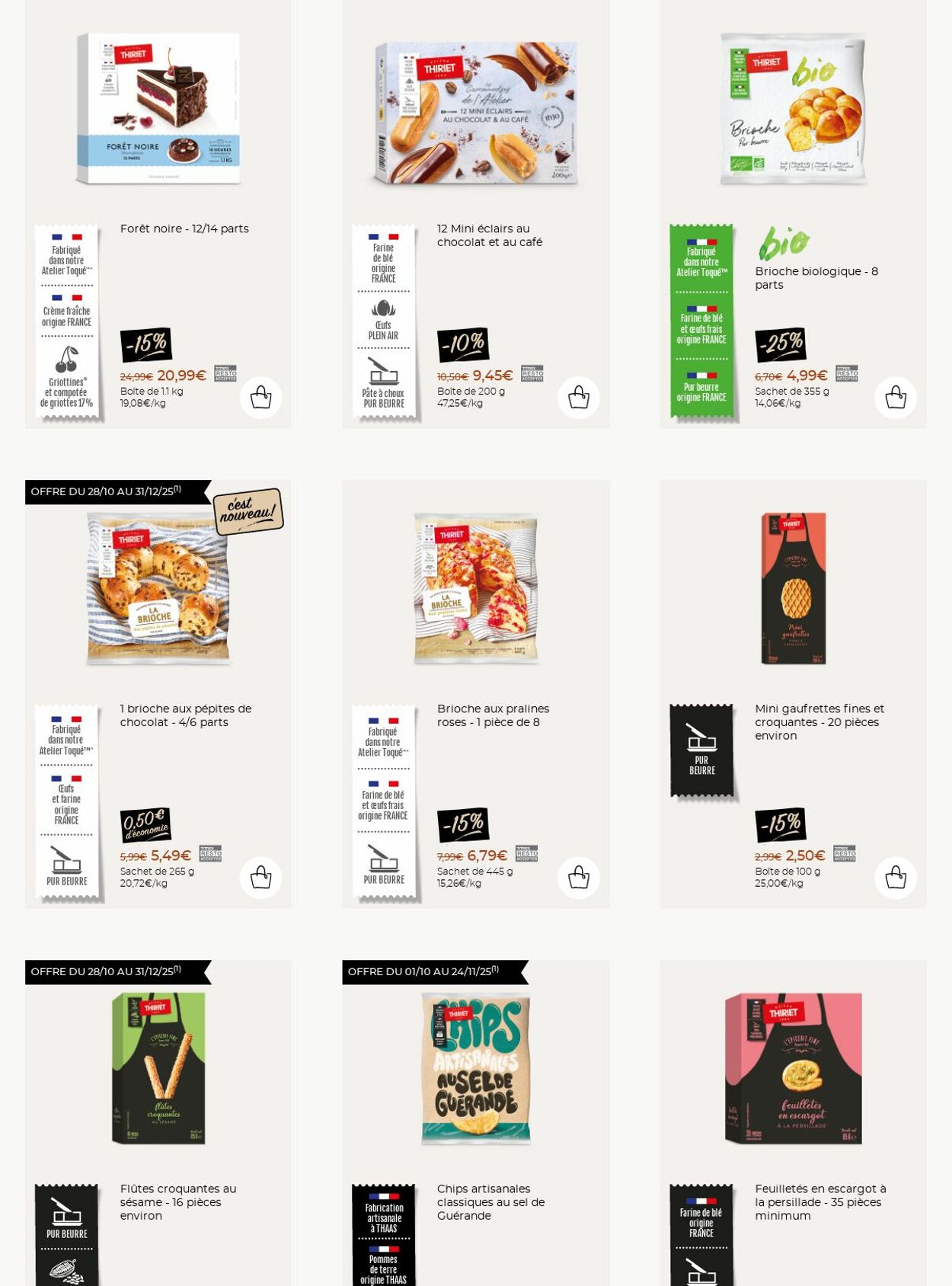 Catalogue Thiriet 03.11.2025 - 09.11.2025