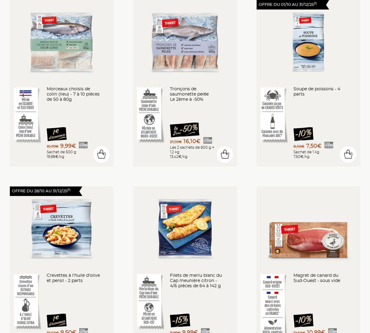 Catalogue Thiriet 03.11.2025 - 09.11.2025