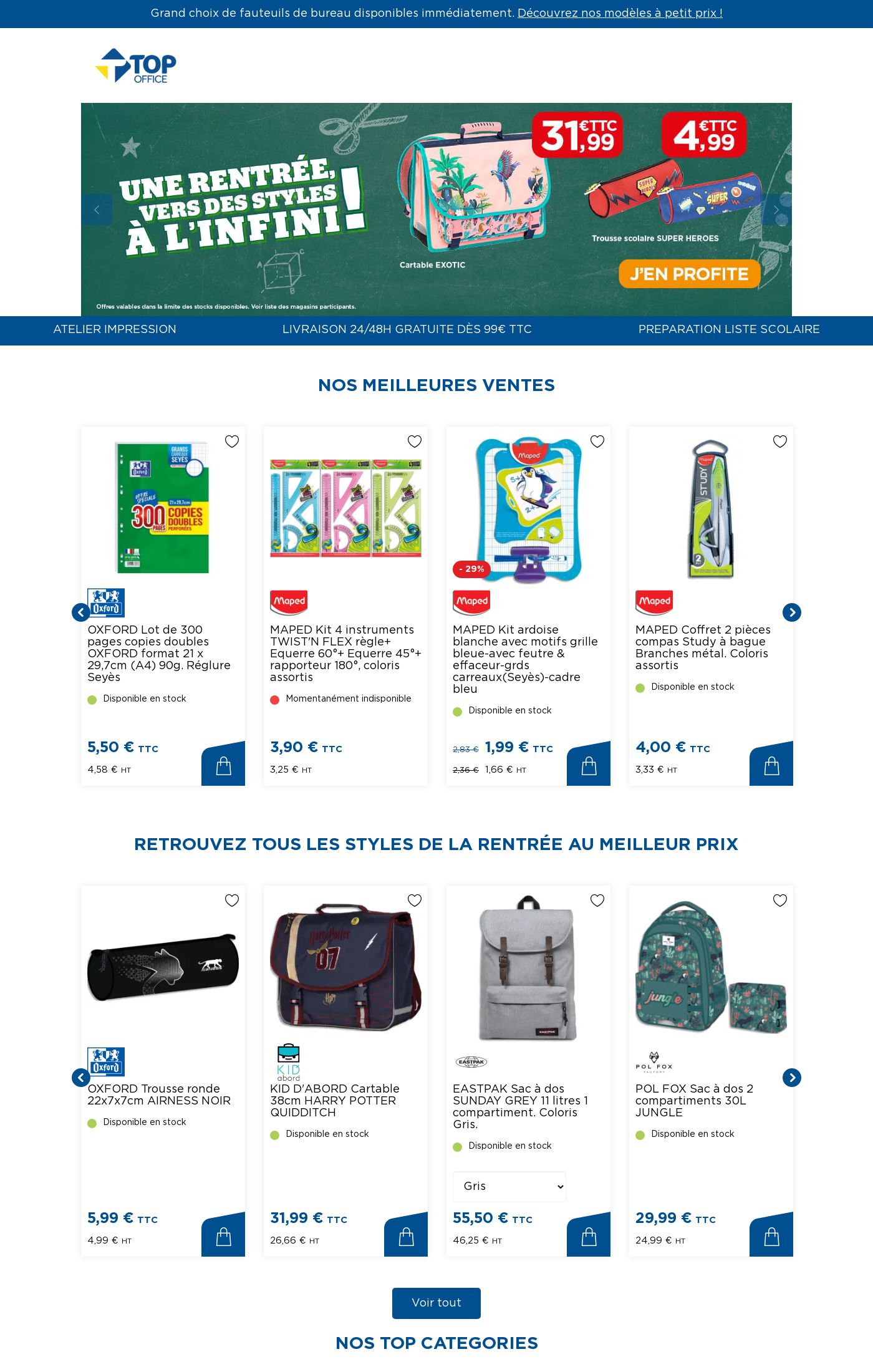 Catalogue Top Office 28.07.2025 - 06.08.2025