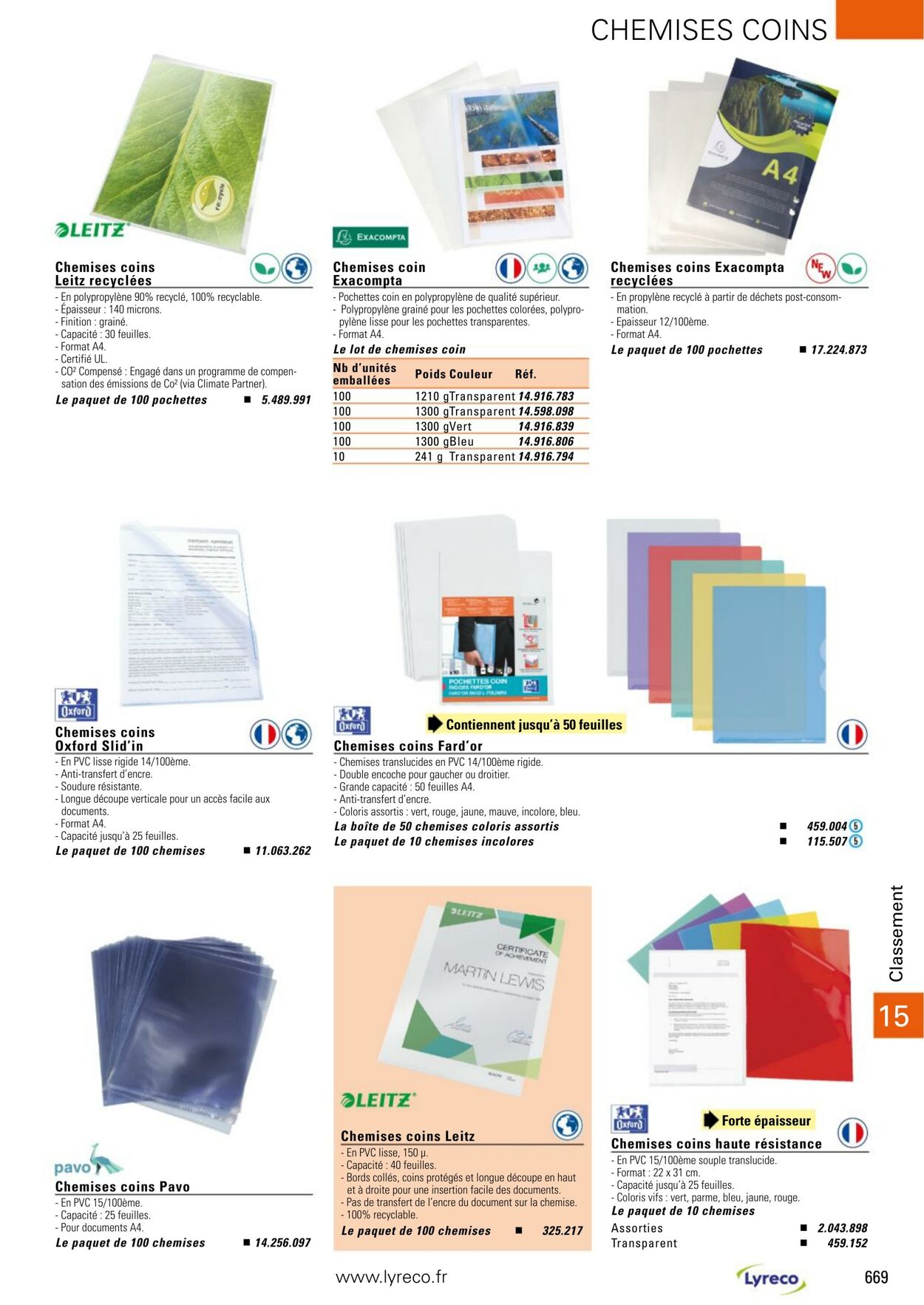 Catalogue Lyreco 01.01.2024 - 31.12.2024