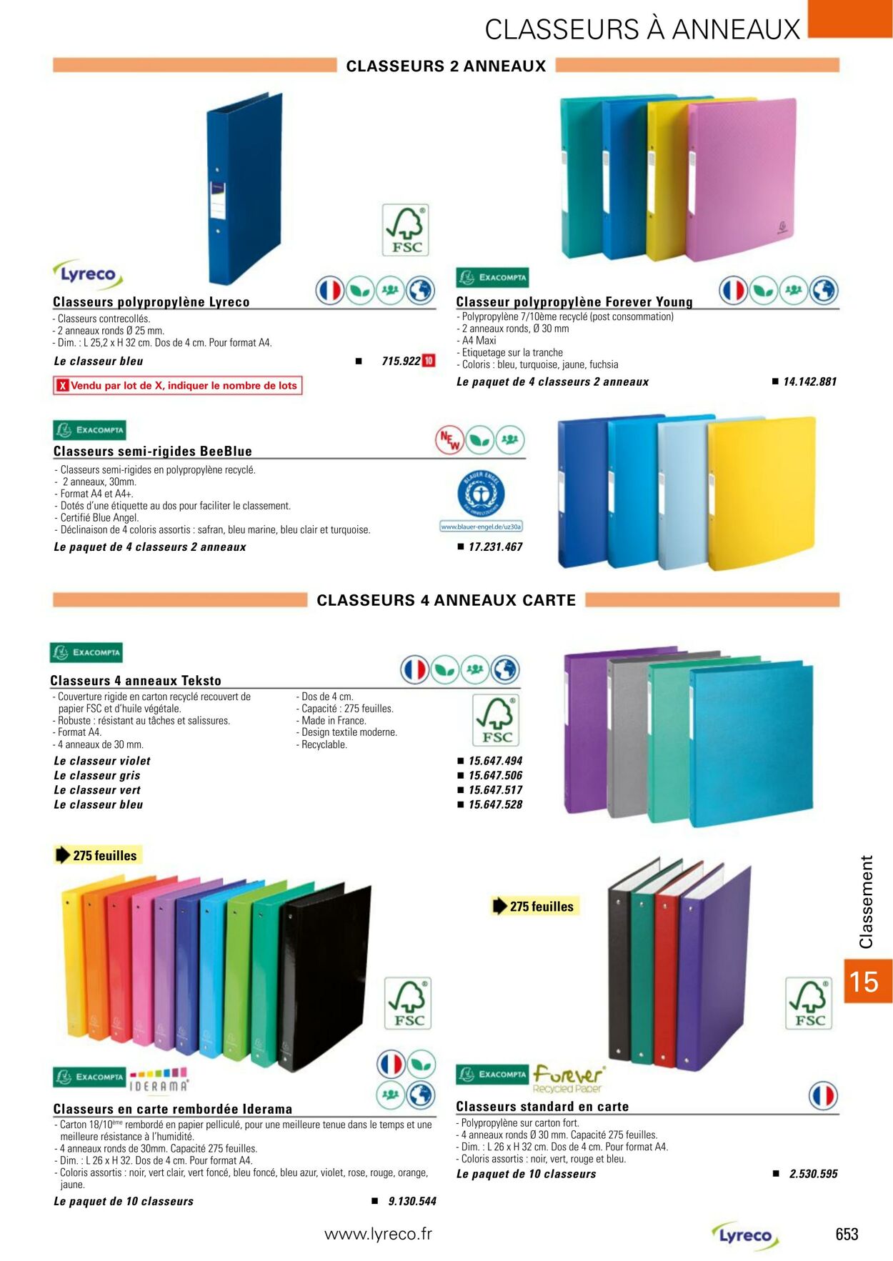 Catalogue Lyreco 01.01.2024 - 31.12.2024