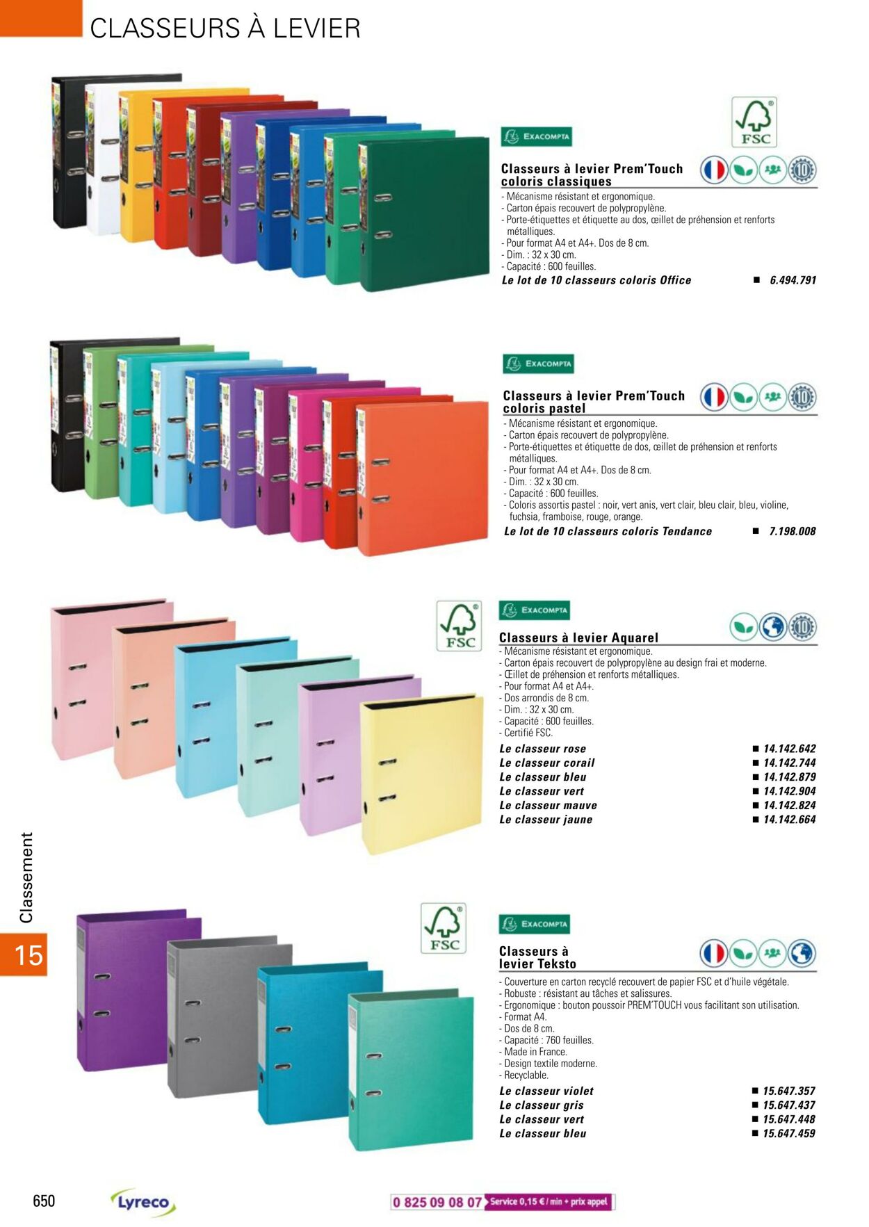 Catalogue Lyreco 01.01.2024 - 31.12.2024