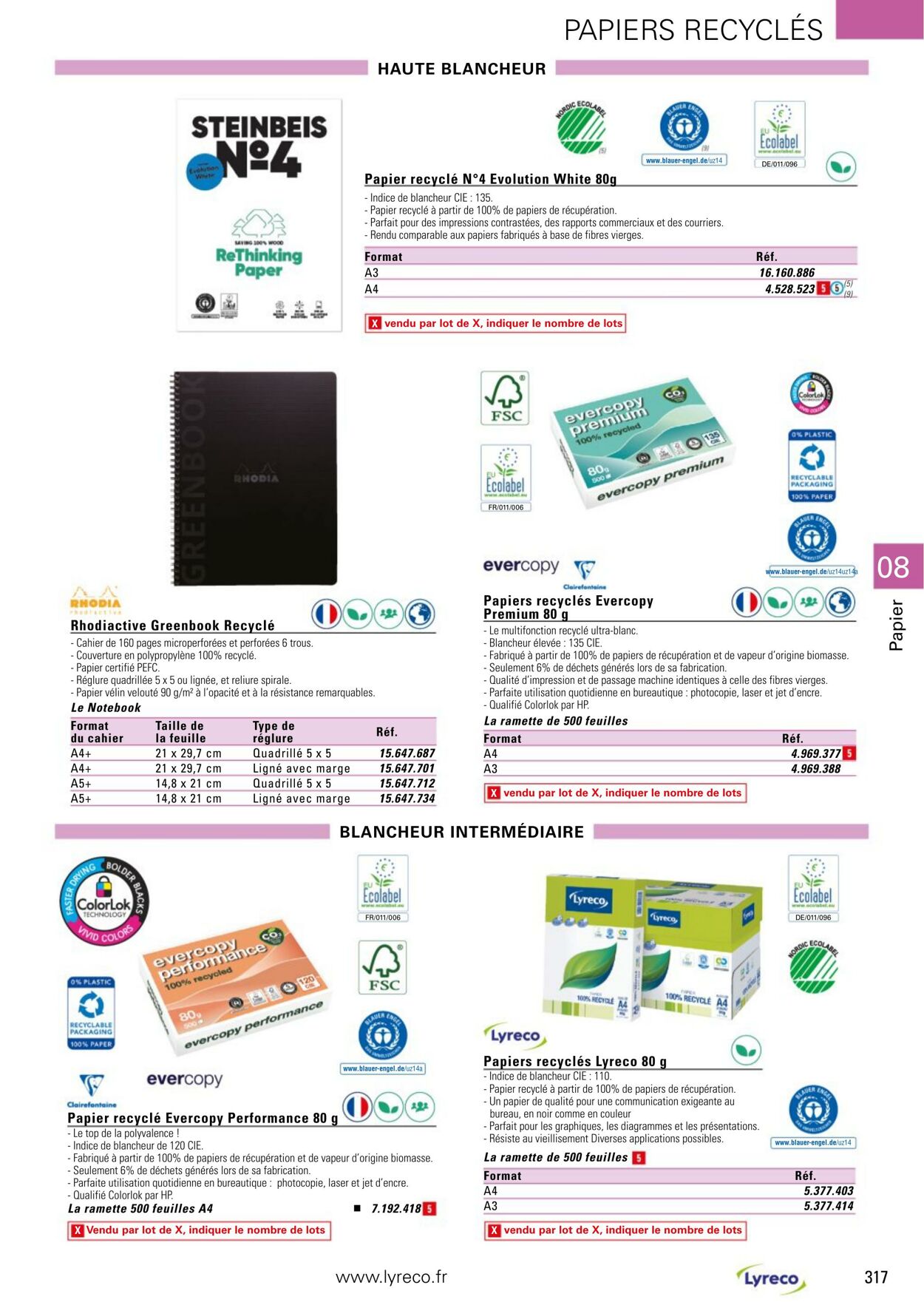 Catalogue Lyreco 01.01.2024 - 31.12.2024