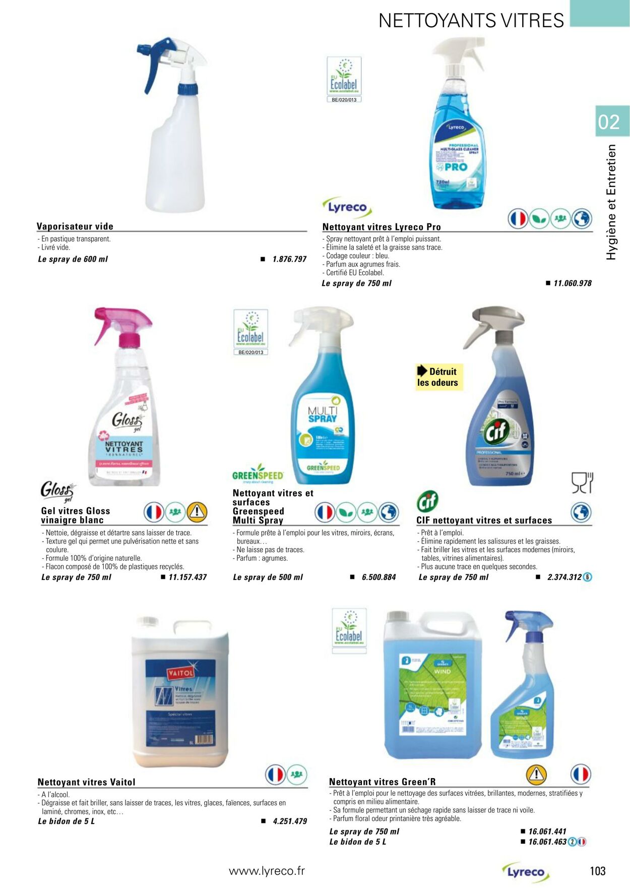 Catalogue Lyreco 01.01.2024 - 31.12.2024