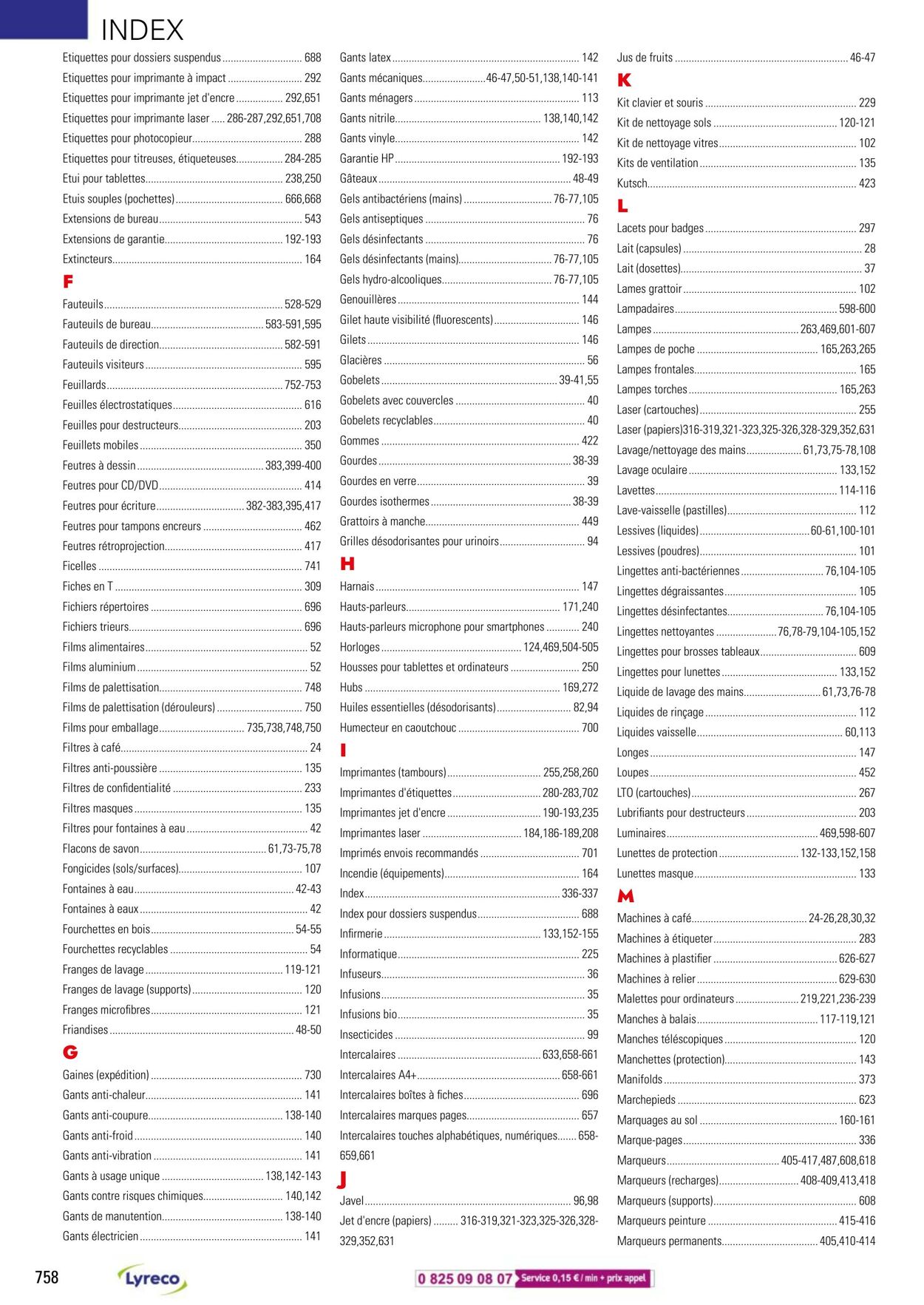 Catalogue Lyreco 01.01.2024 - 31.12.2024