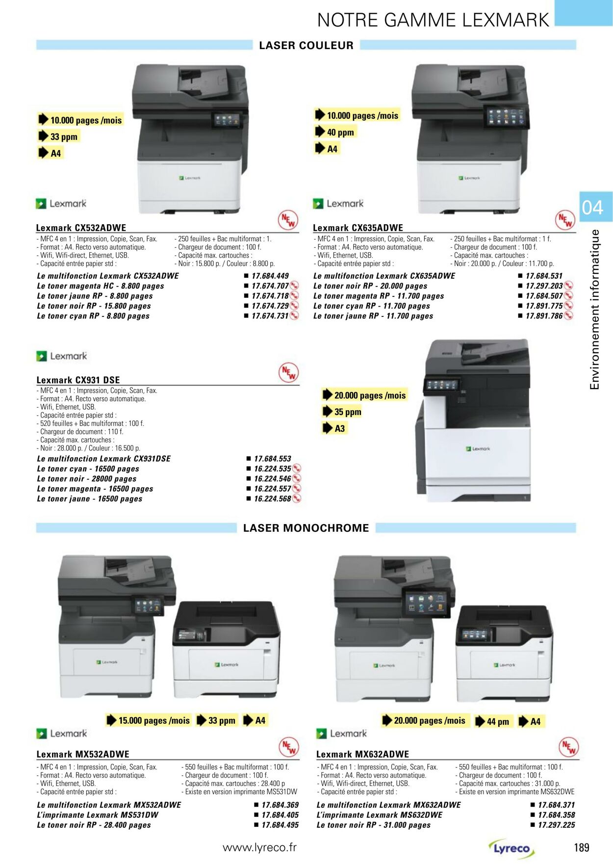 Catalogue Lyreco 01.01.2024 - 31.12.2024