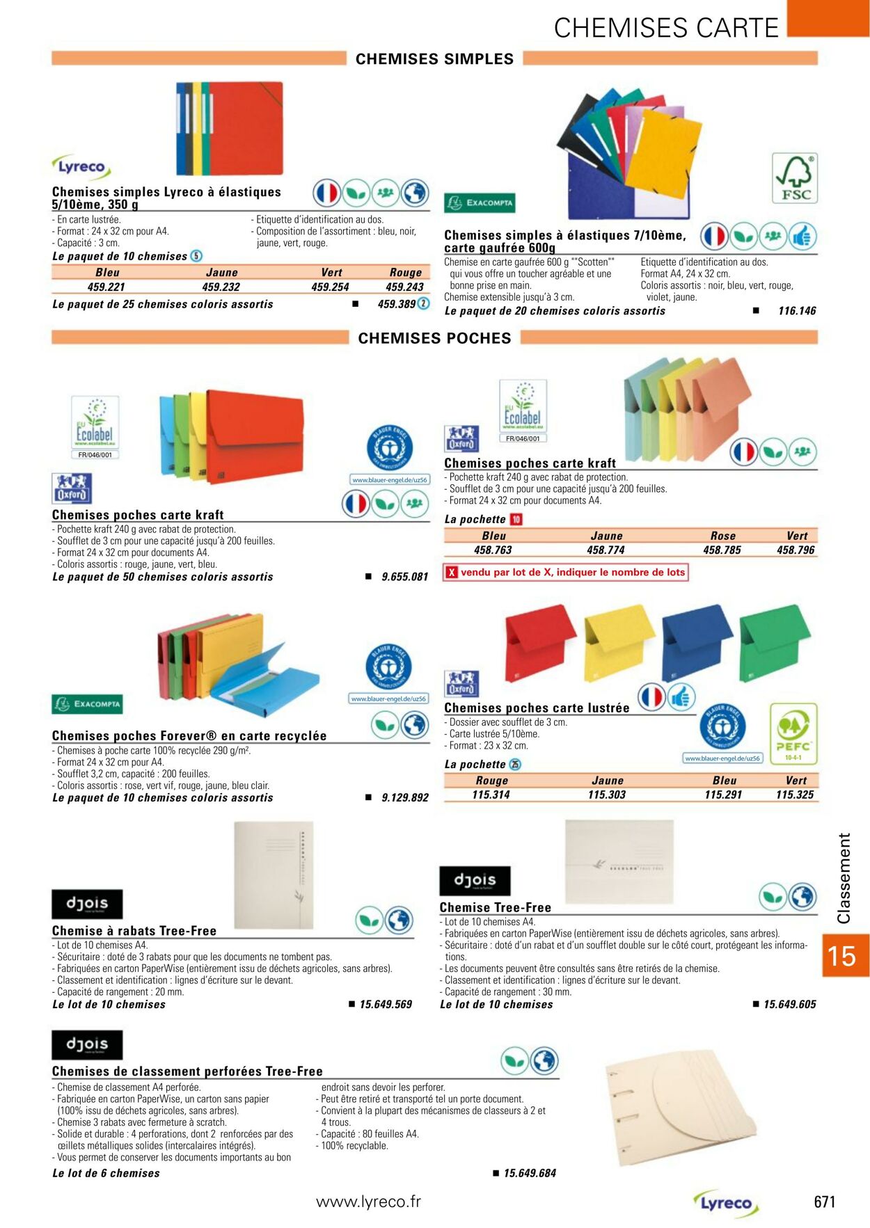 Catalogue Lyreco 01.01.2024 - 31.12.2024