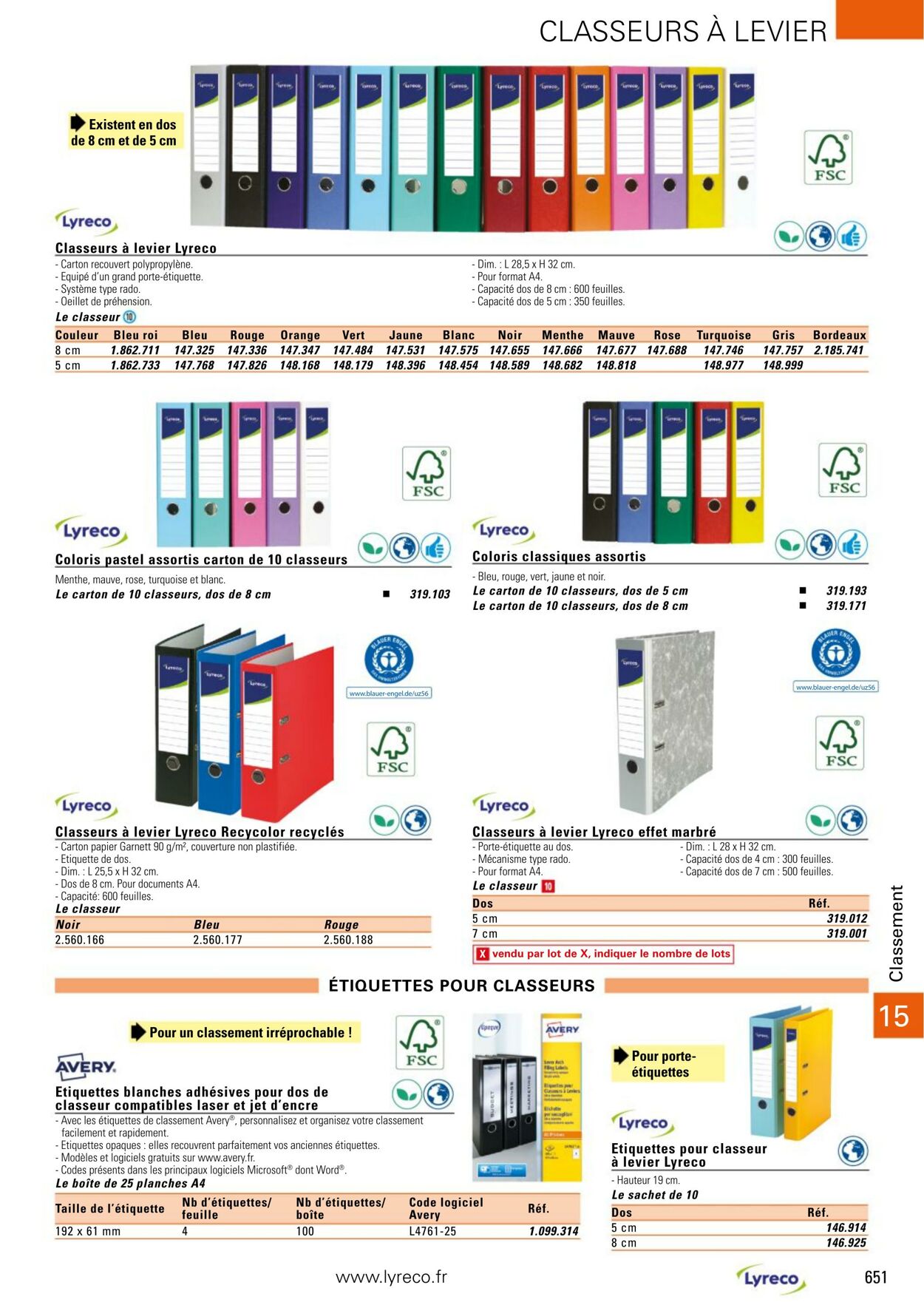 Catalogue Lyreco 01.01.2024 - 31.12.2024