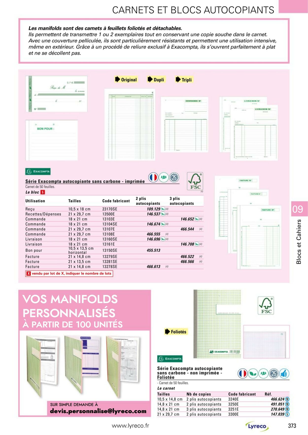 Catalogue Lyreco 01.01.2024 - 31.12.2024