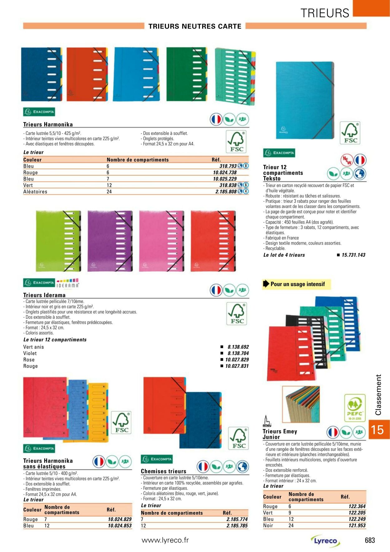 Catalogue Lyreco 01.01.2024 - 31.12.2024