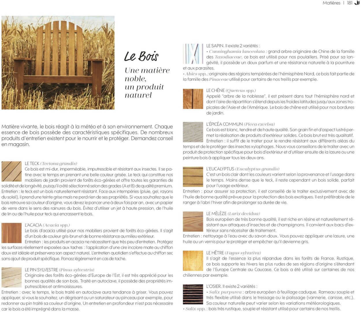 Catalogue Truffaut 15.04.2021 - 31.12.2021