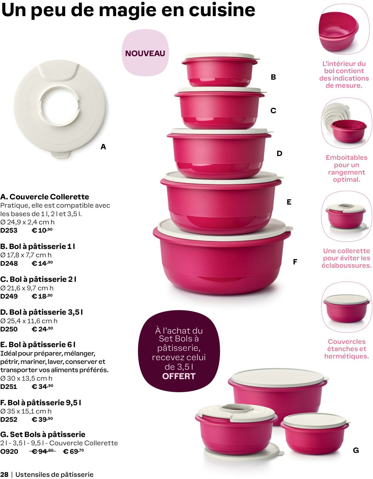 Catalogue Tupperware 24.09.2024 - 01.01.2025