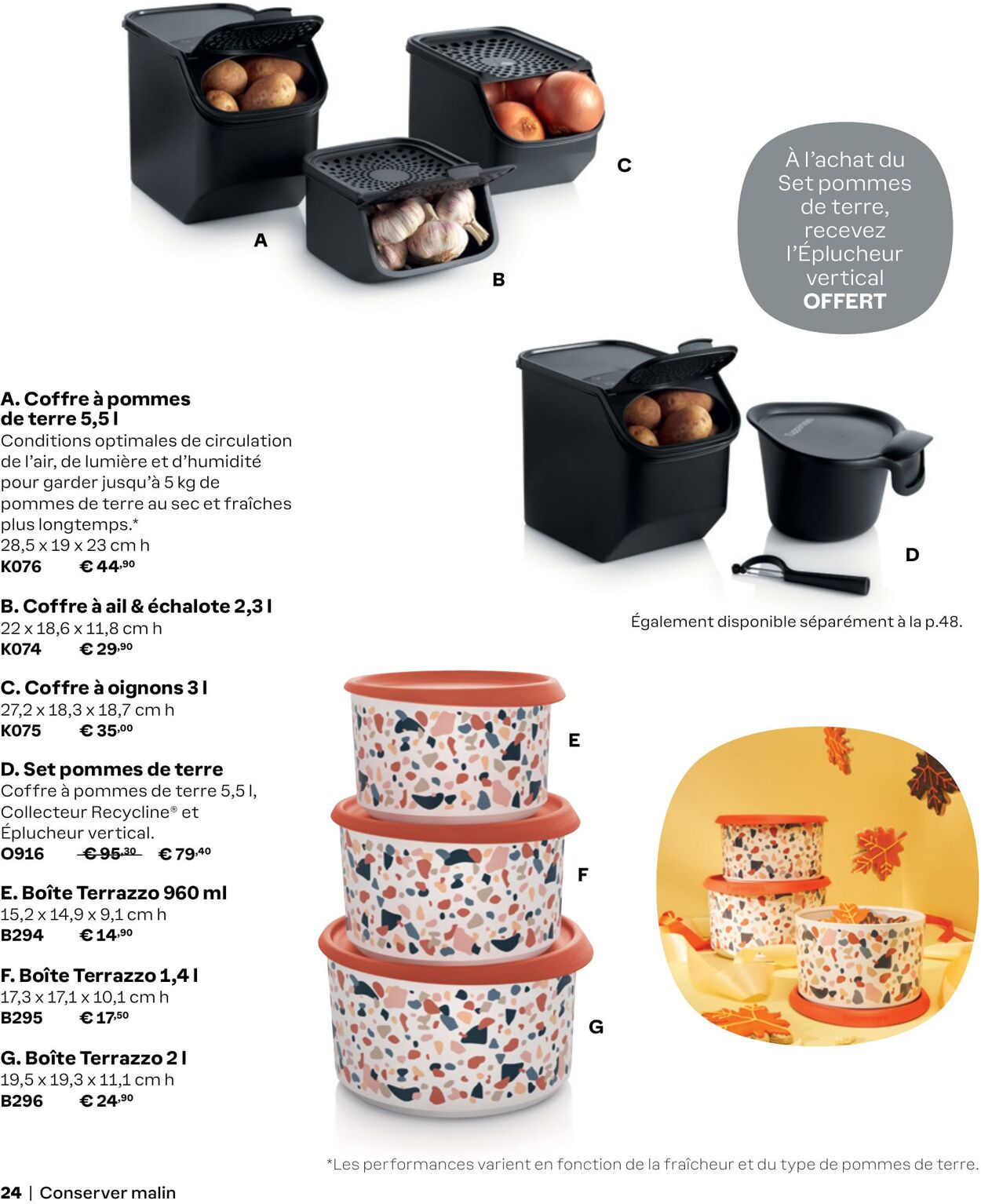 Catalogue Tupperware 24.09.2024 - 01.01.2025