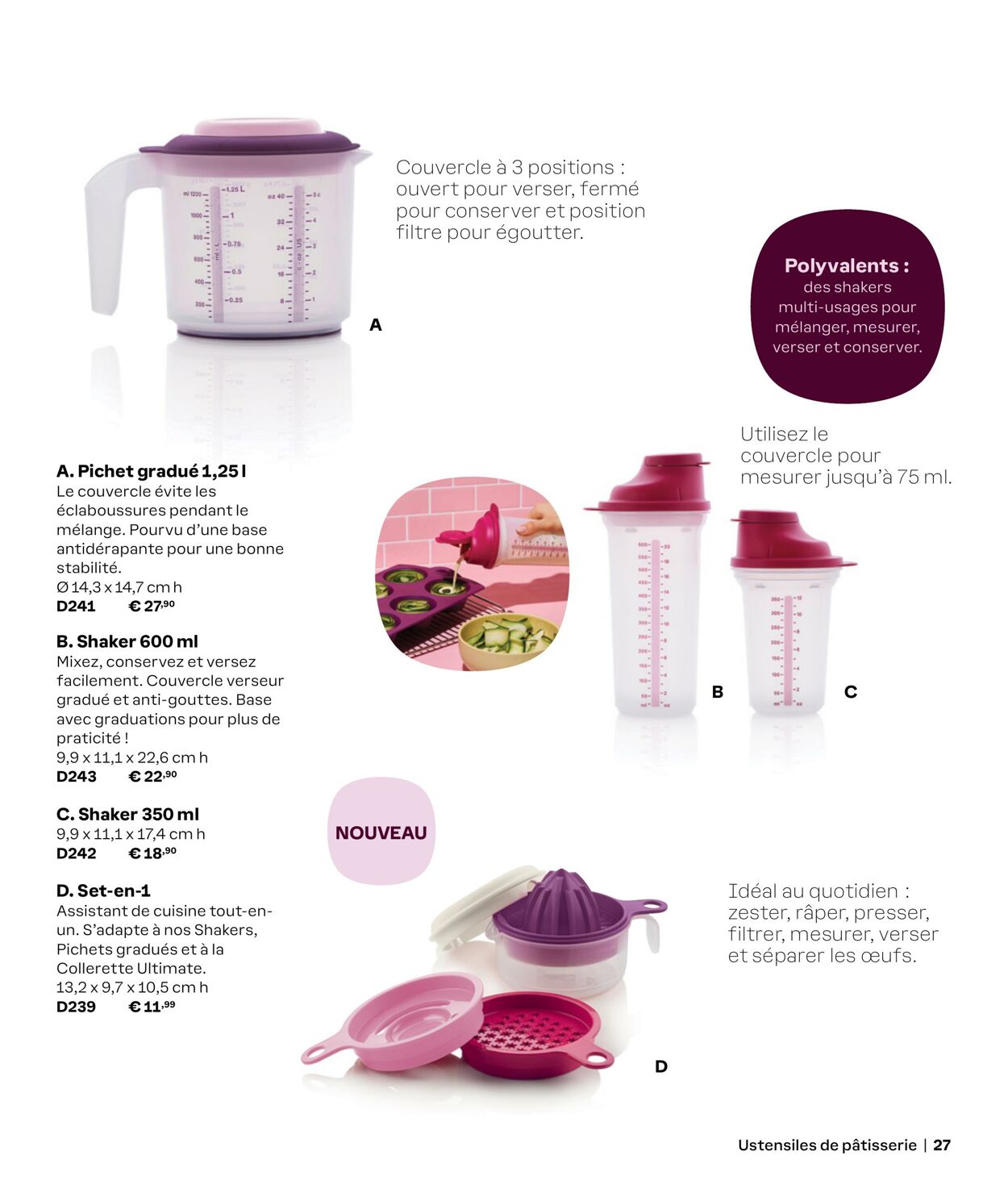 Catalogue Tupperware 05.09.2024 - 01.03.2025