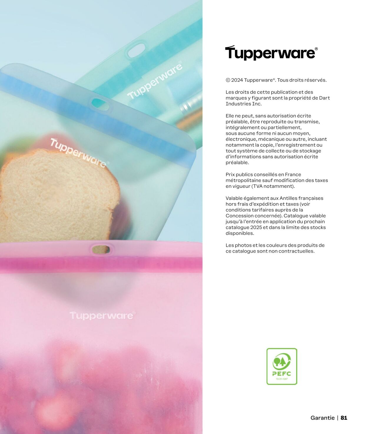 Catalogue Tupperware 05.09.2024 - 01.03.2025