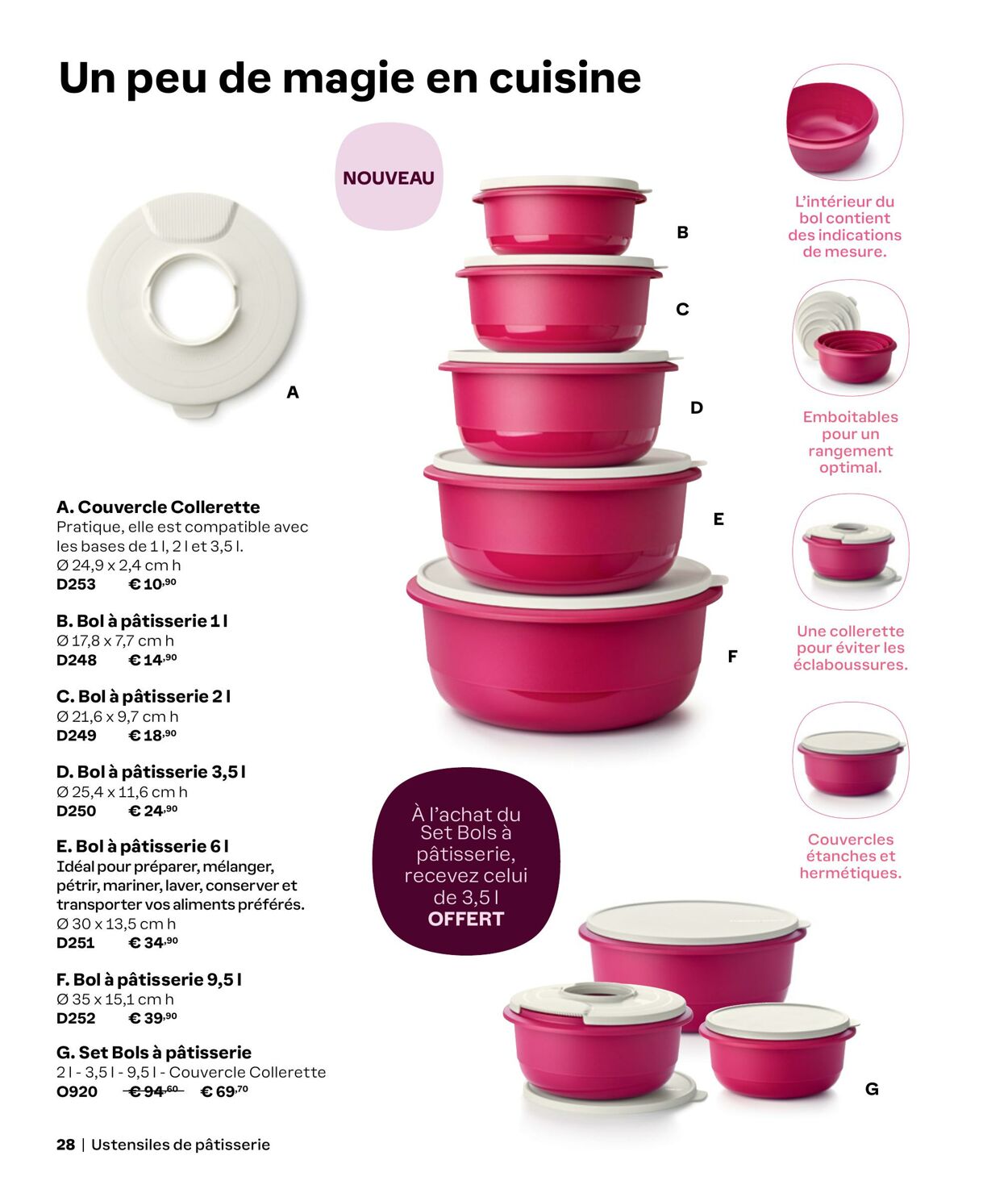 Catalogue Tupperware 05.09.2024 - 01.03.2025