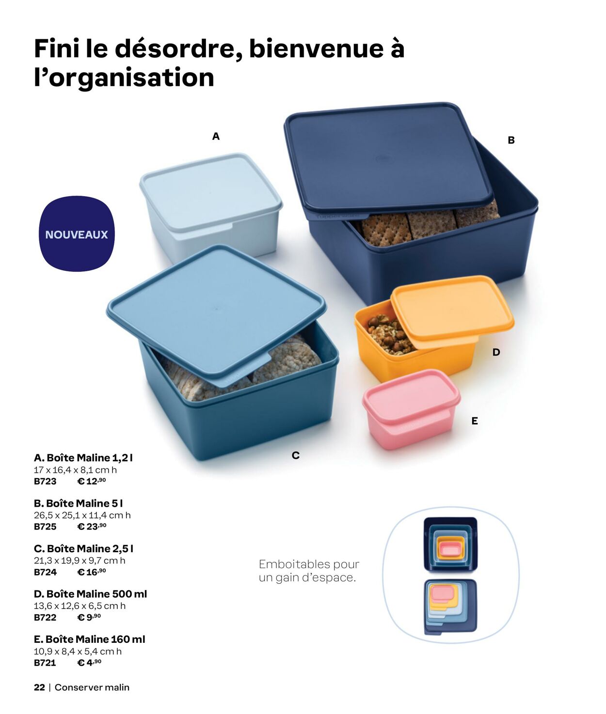 Catalogue Tupperware 05.09.2024 - 01.03.2025