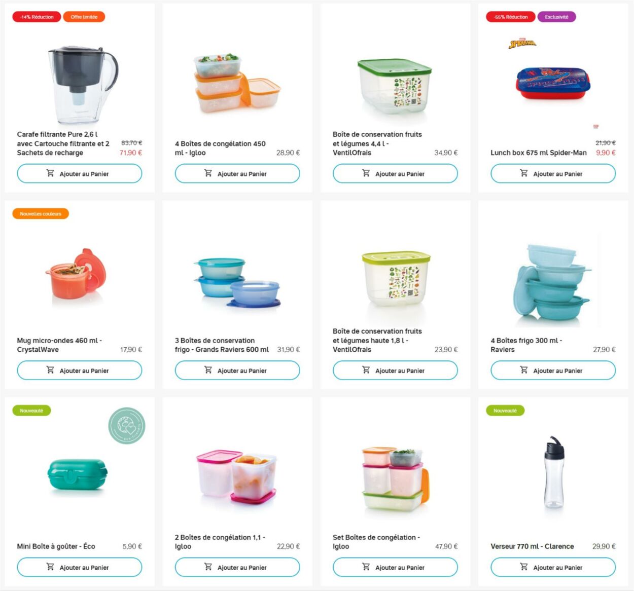 Catalogue Tupperware 02.08.2022 - 15.08.2022