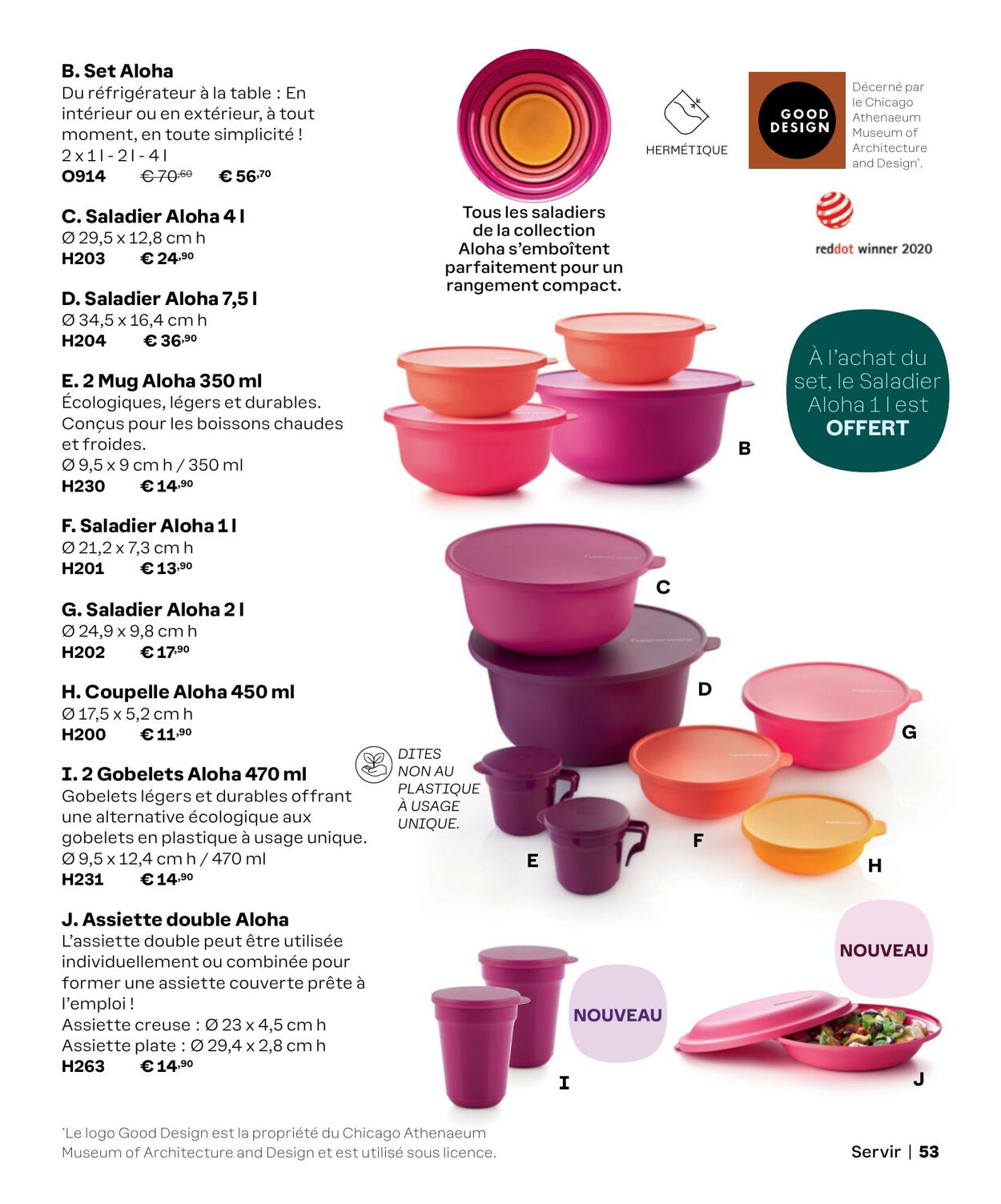 Catalogue Tupperware 01.03.2024 - 31.08.2024