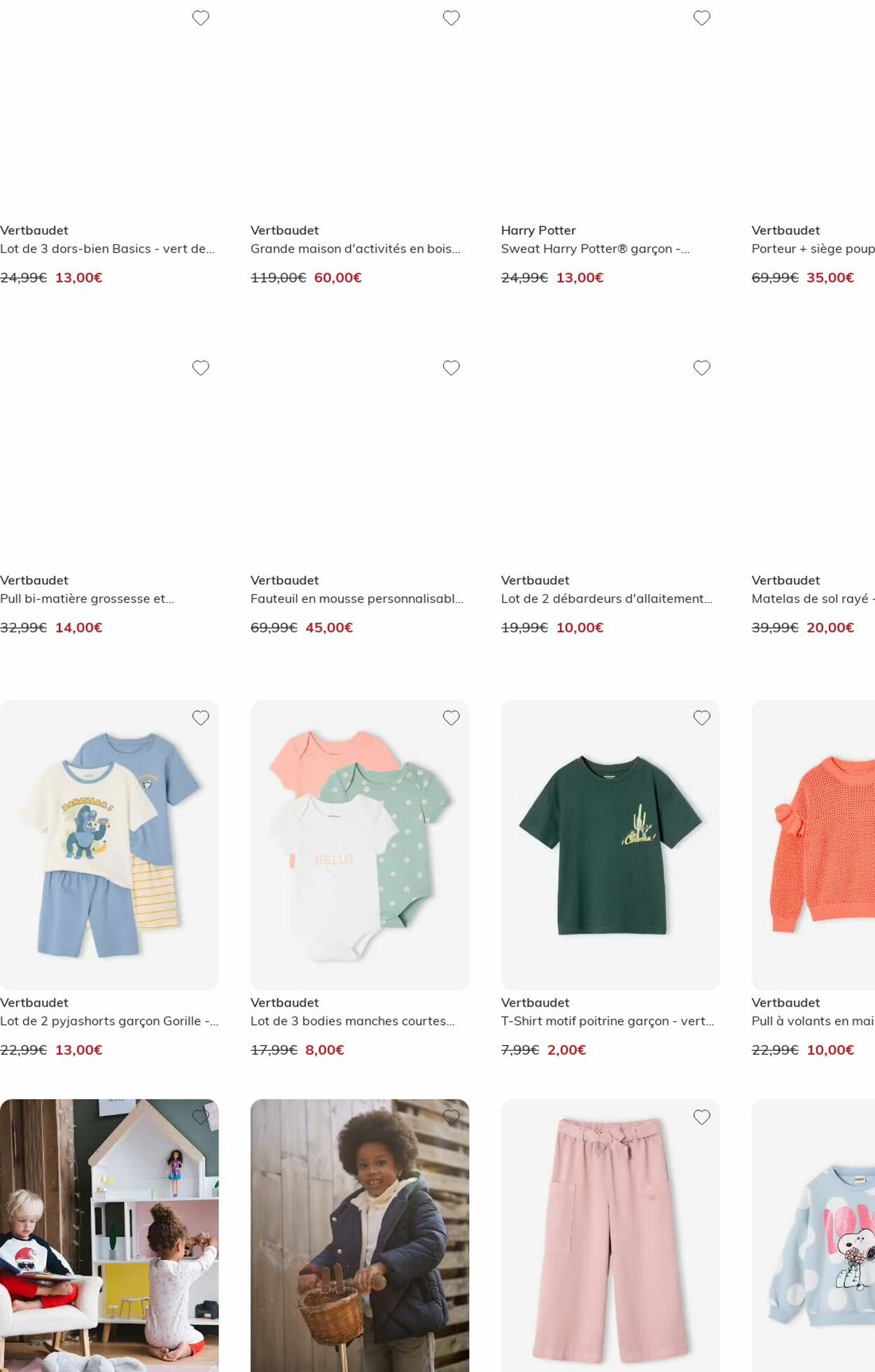 Catalogue Vertbaudet 11.08.2025 - 20.08.2025