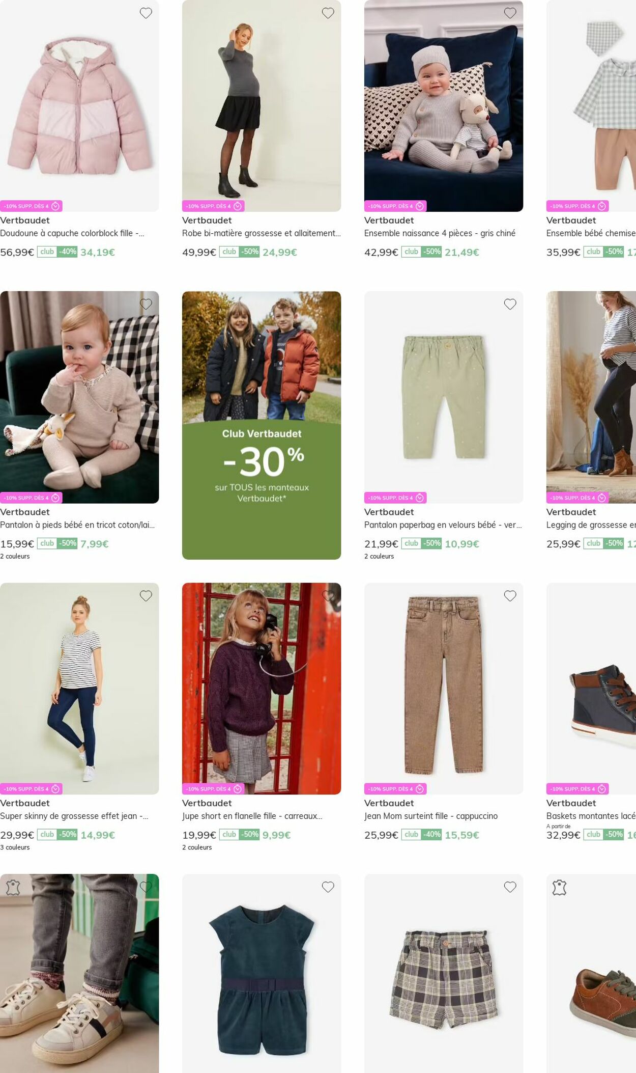 Catalogue Vertbaudet 17.11.2025 - 26.11.2025