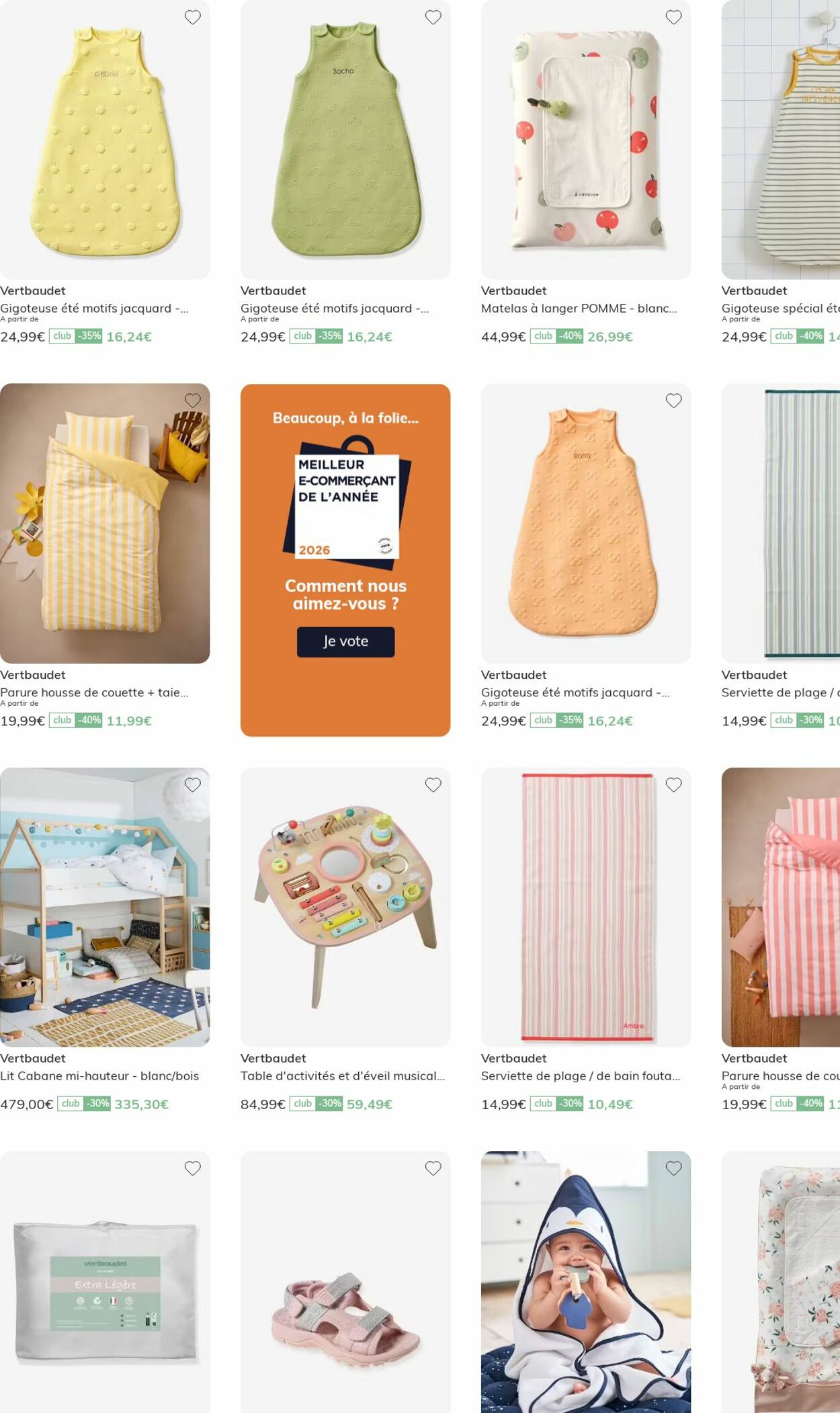 Catalogue Vertbaudet 09.06.2025 - 18.06.2025