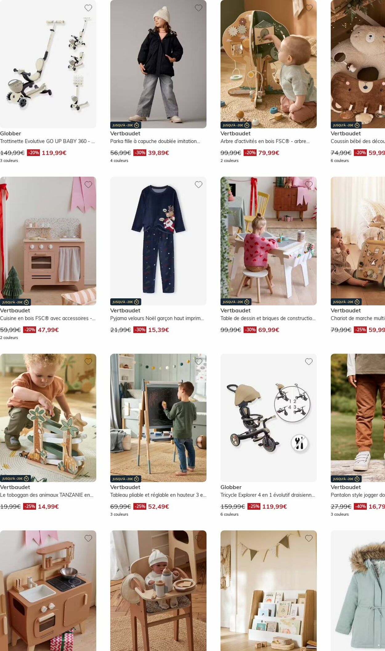 Catalogue Vertbaudet 24.11.2025 - 03.12.2025