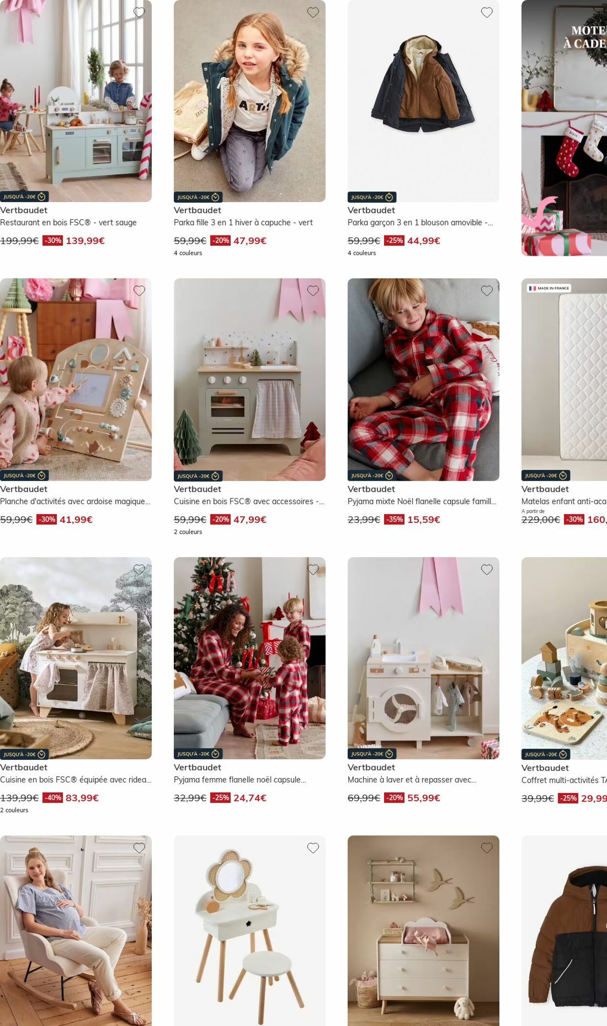Catalogue Vertbaudet 24.11.2025 - 03.12.2025