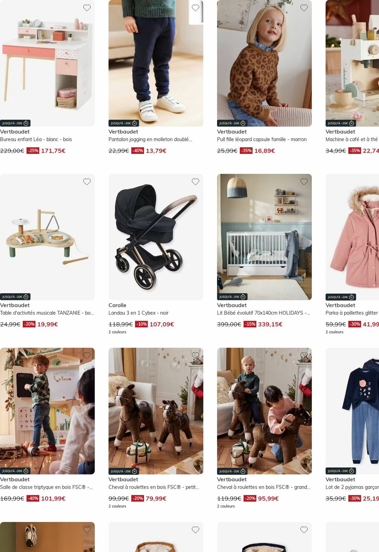 Catalogue Vertbaudet 24.11.2025 - 03.12.2025