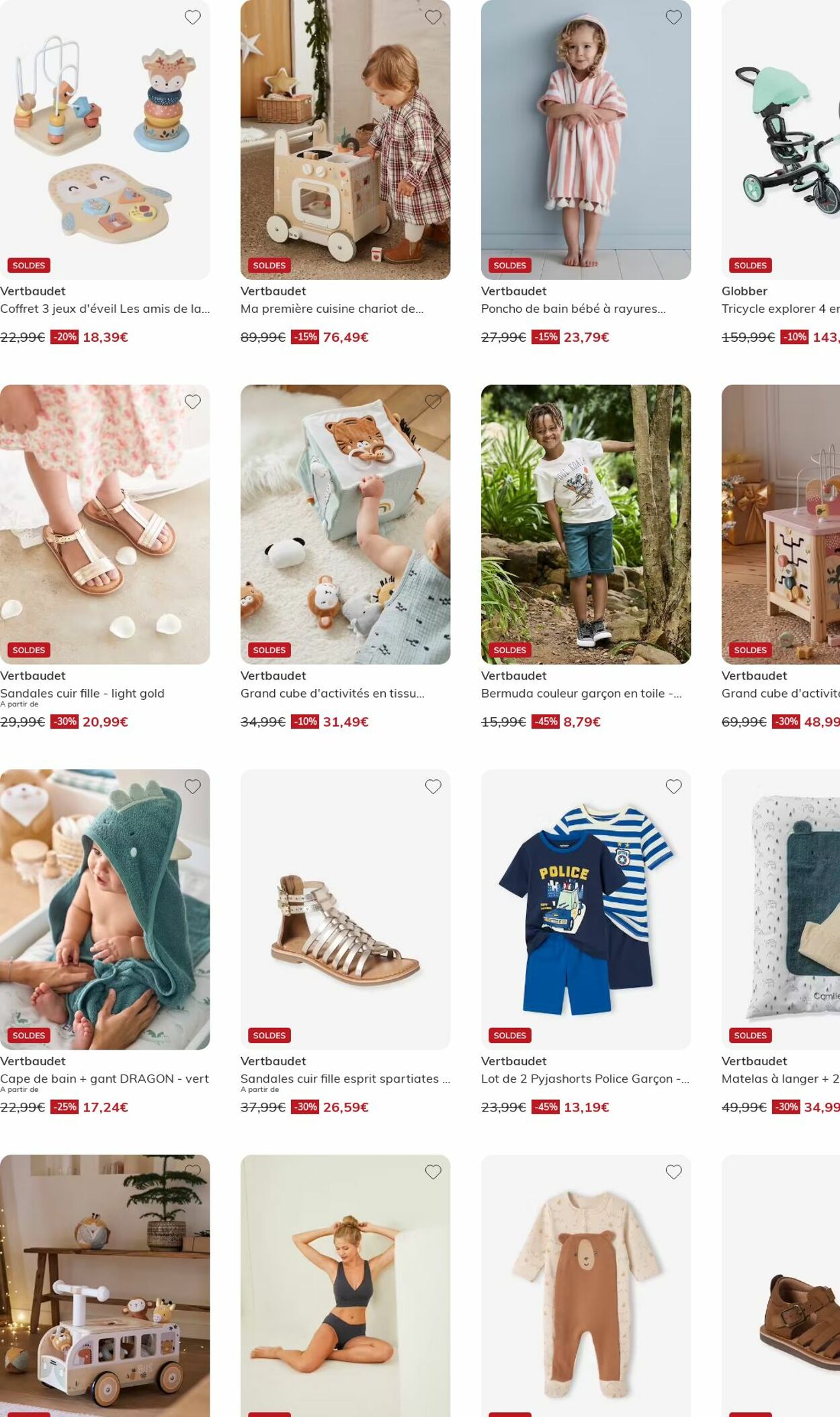 Catalogue Vertbaudet 07.07.2025 - 16.07.2025