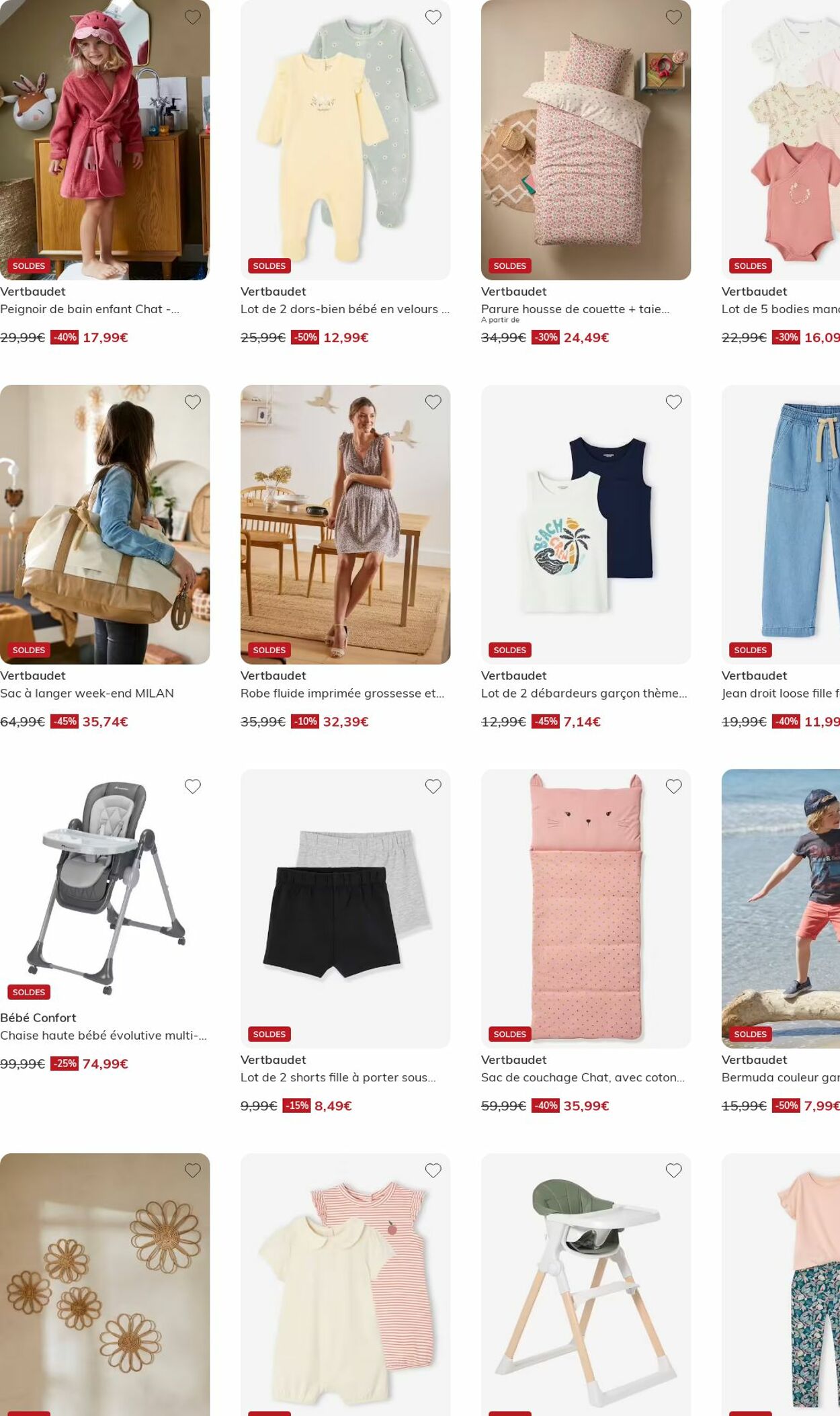 Catalogue Vertbaudet 07.07.2025 - 16.07.2025