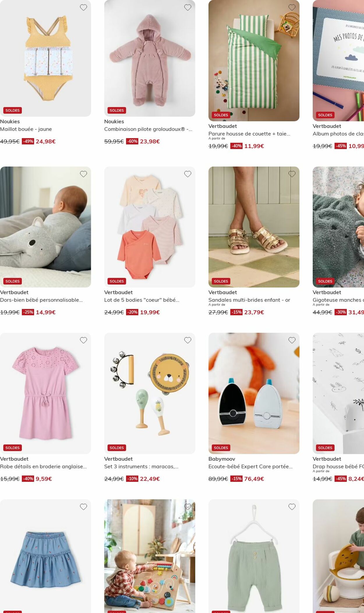 Catalogue Vertbaudet 07.07.2025 - 16.07.2025