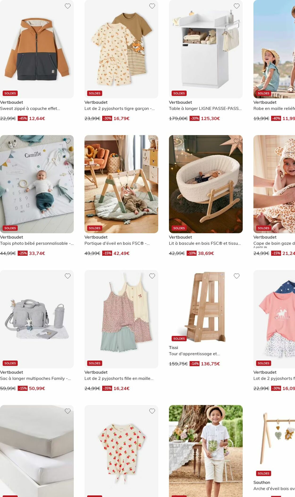 Catalogue Vertbaudet 07.07.2025 - 16.07.2025