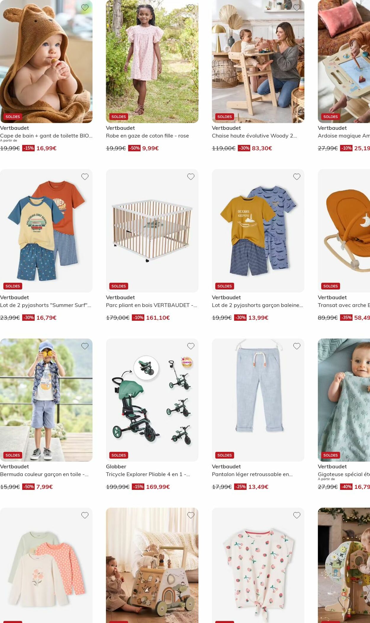 Catalogue Vertbaudet 07.07.2025 - 16.07.2025