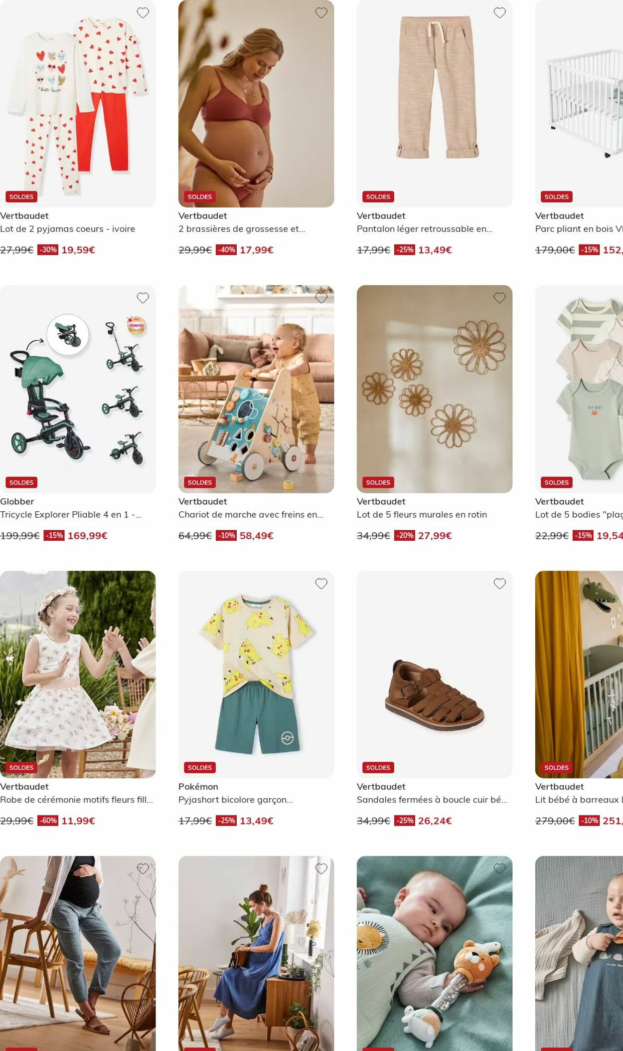 Catalogue Vertbaudet 30.06.2025 - 09.07.2025