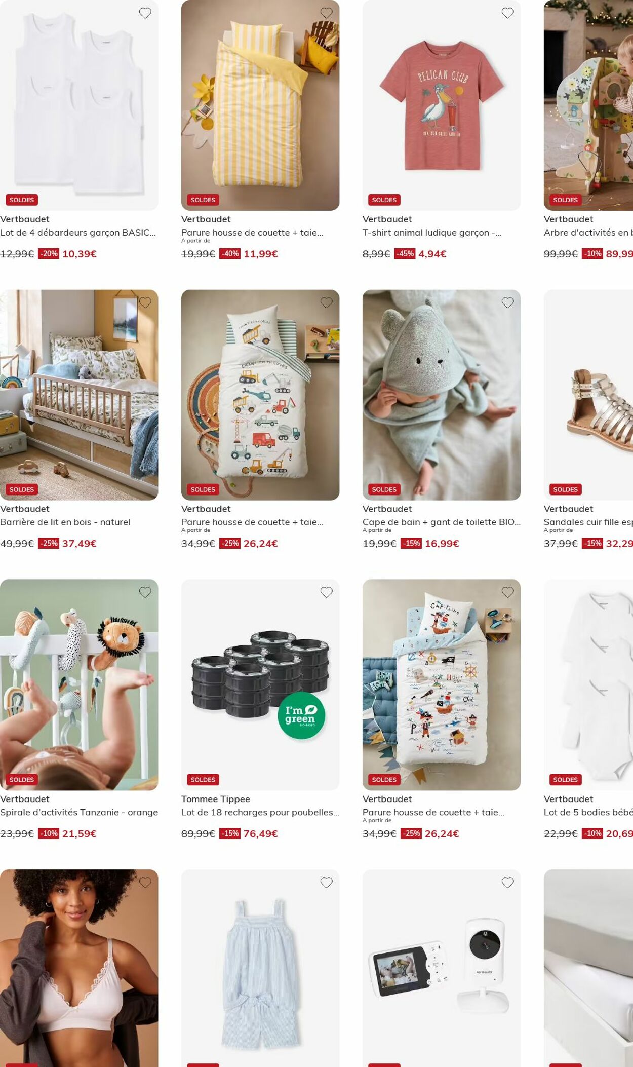Catalogue Vertbaudet 30.06.2025 - 09.07.2025