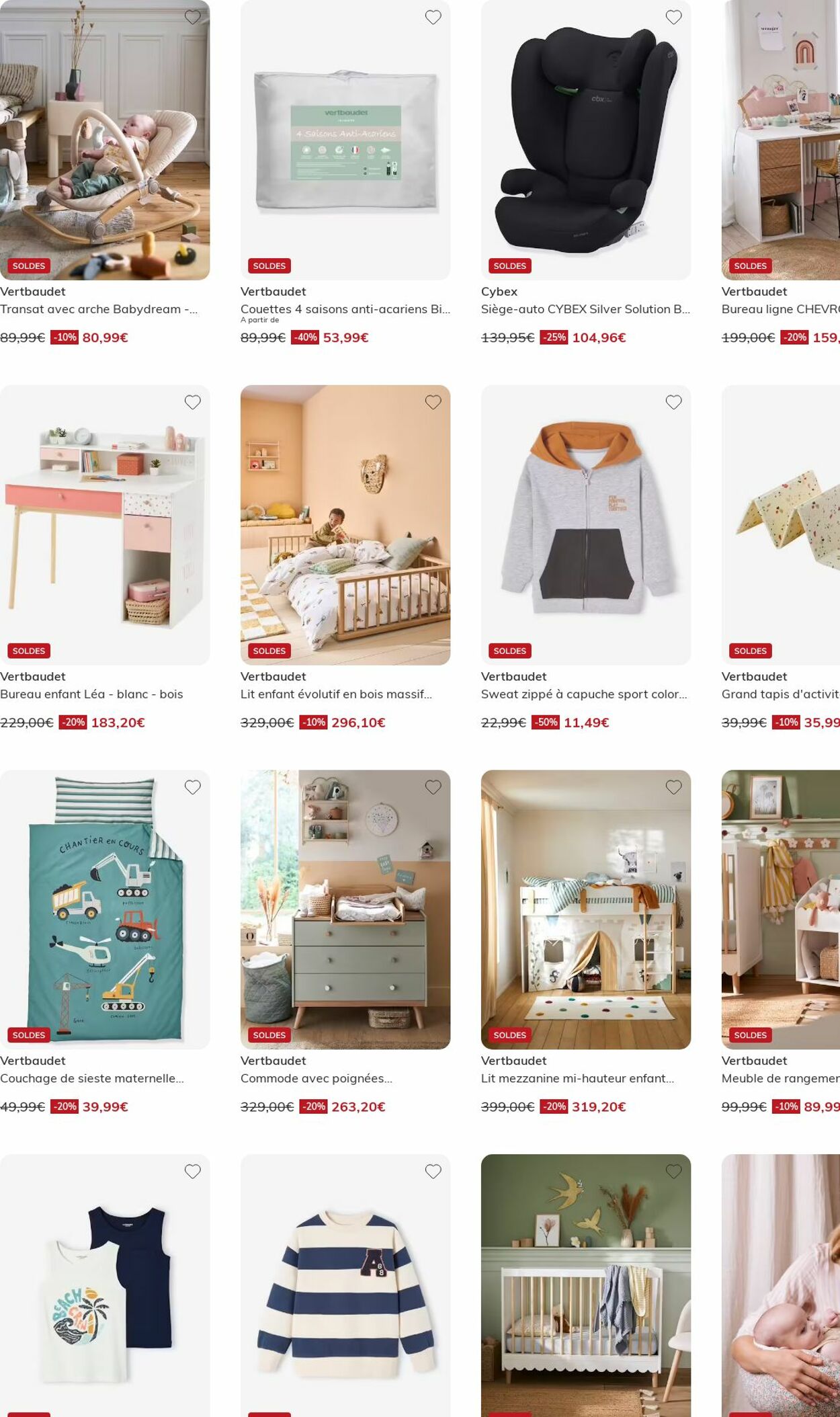 Catalogue Vertbaudet 30.06.2025 - 09.07.2025